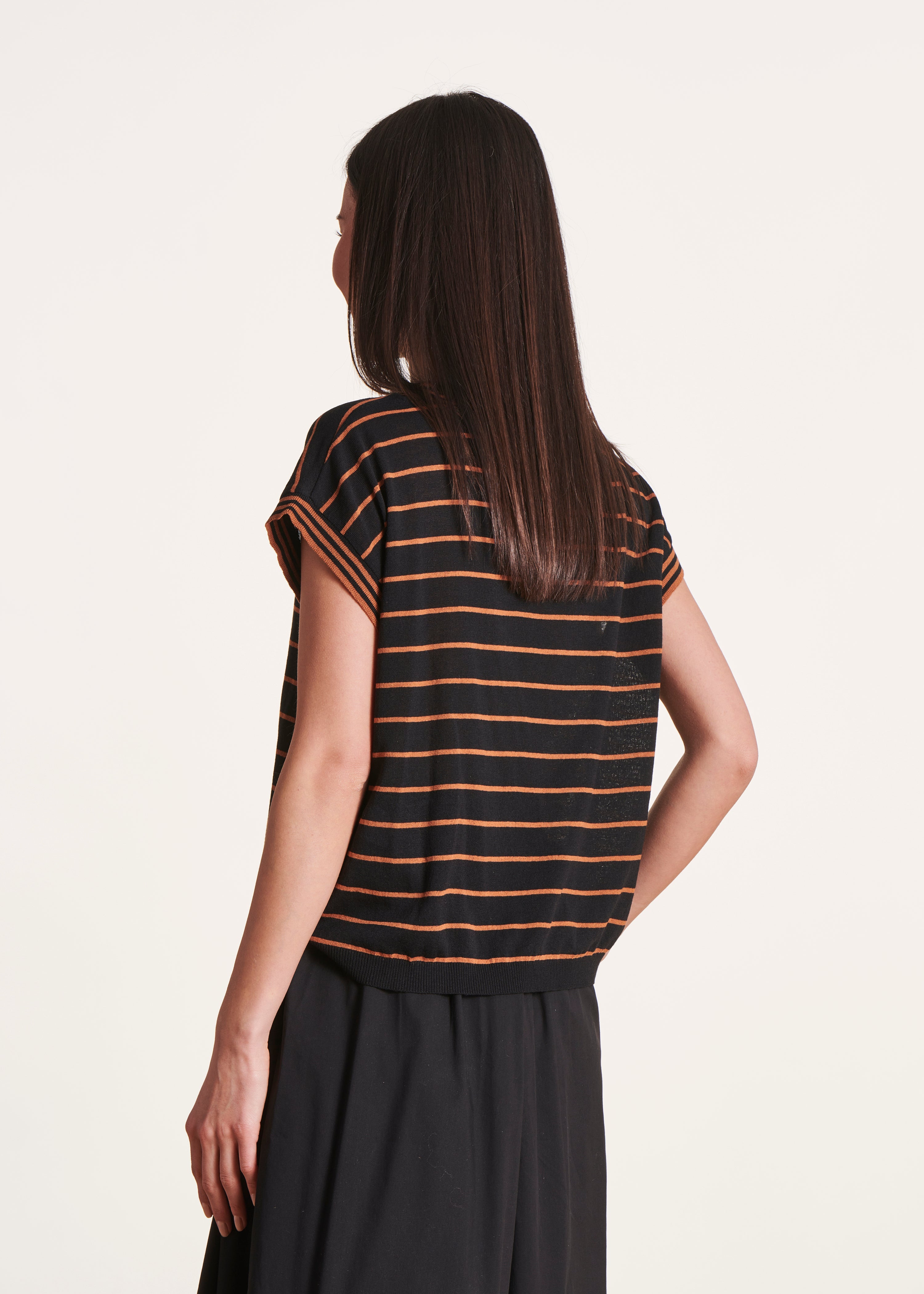 la-f-e-marabout-e-vopax-pullover-gestreift-schwarz-xs-xl image 3