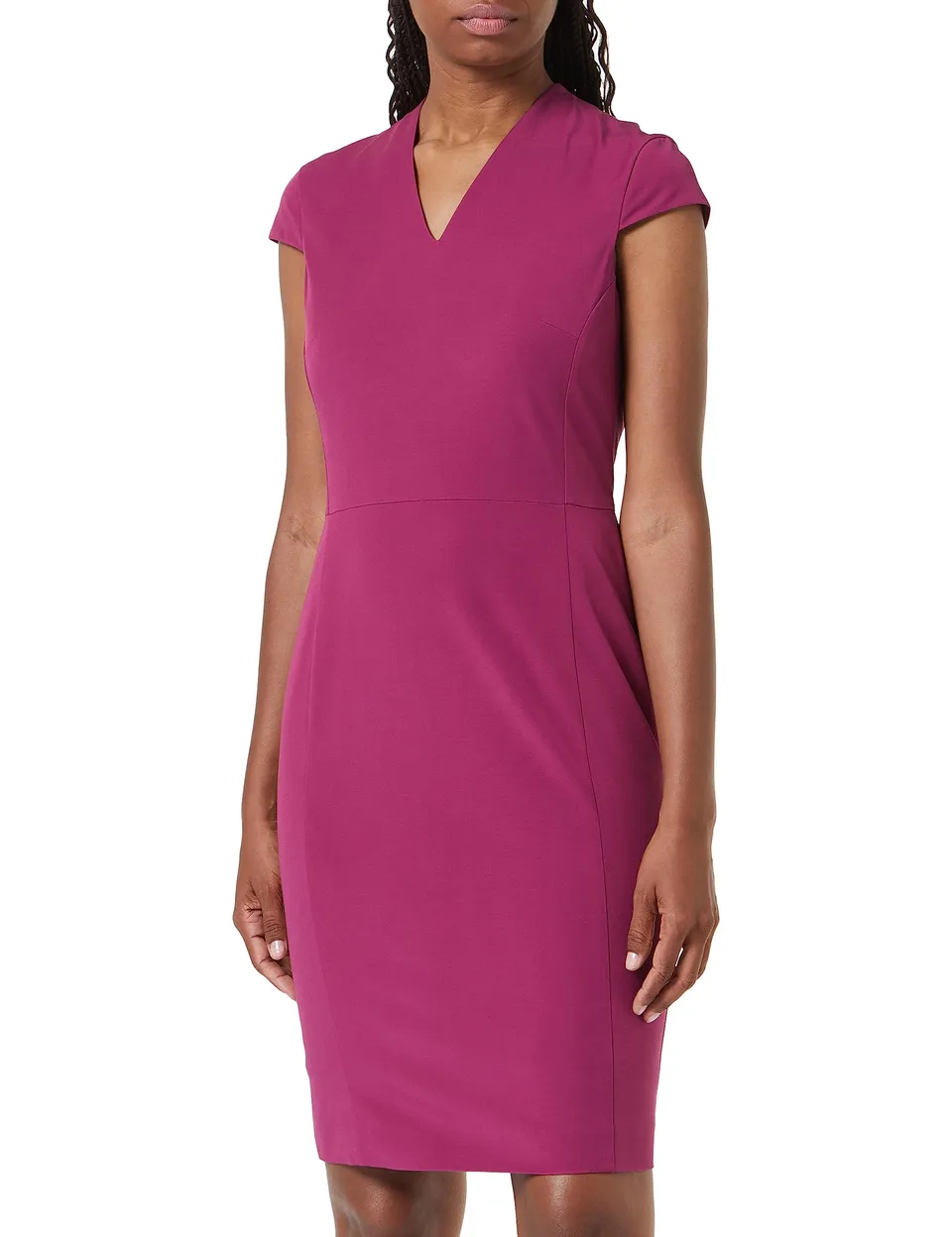 comma-kleid-gr-e-34-pink-kurzes-damenkleid image 1