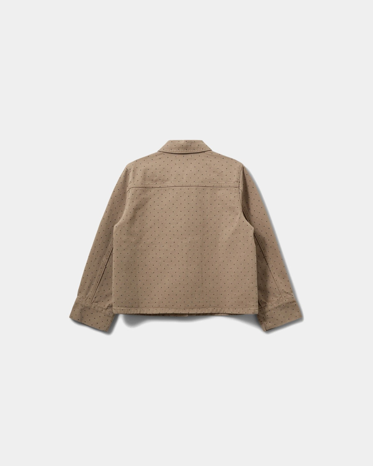 sofie-schnoor-marlosy-jacke-m-dchen-camel-baumwolle-punkte image 4