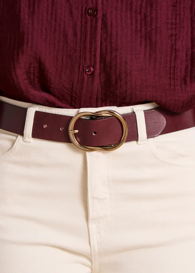 la-f-e-marabout-e-g-rtel-braun-leder-goldschnalle-s-l image 1
