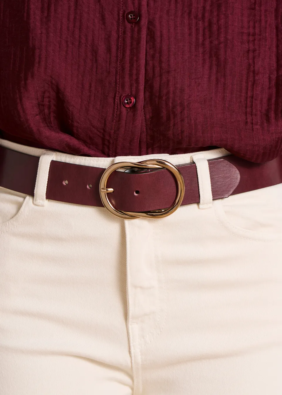 la-f-e-marabout-e-g-rtel-braun-leder-goldschnalle-s-l image 1