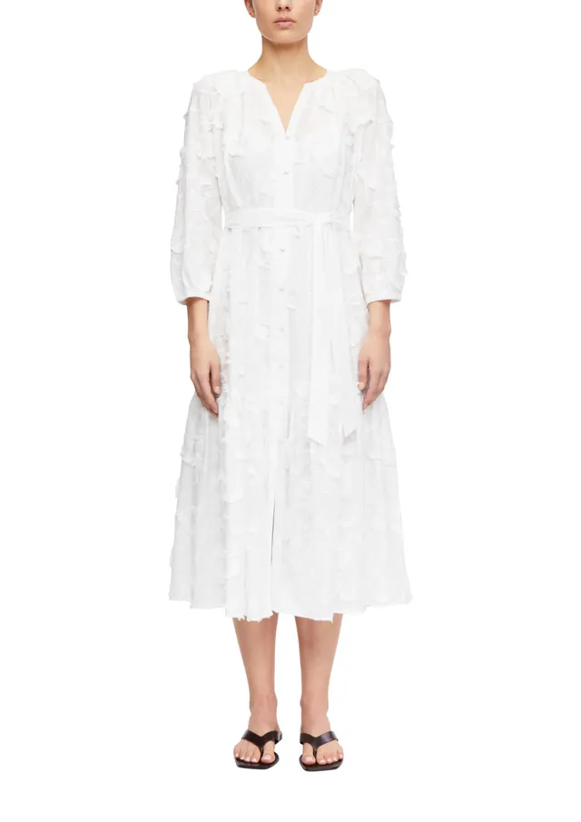 comma-midikleid-baumwoll-voile-fil-coup-floral-gr-40 image 1