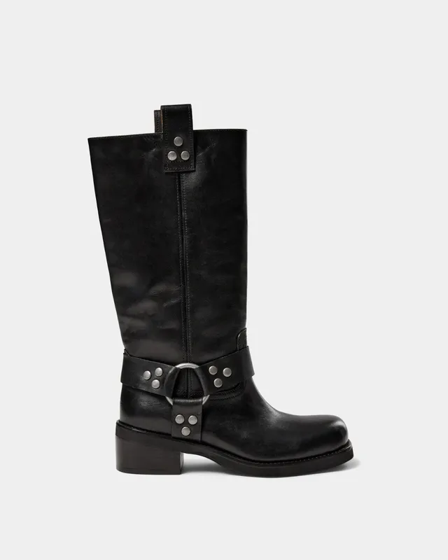 sofie-schnoor-women-tinasw-lederstiefel-schwarz-eckig image 1
