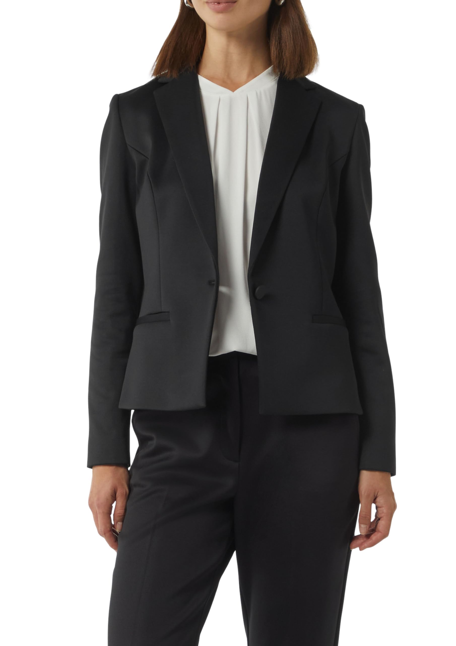 comma-blazer-halbfutter-r-cken-damenblazer-business image 1