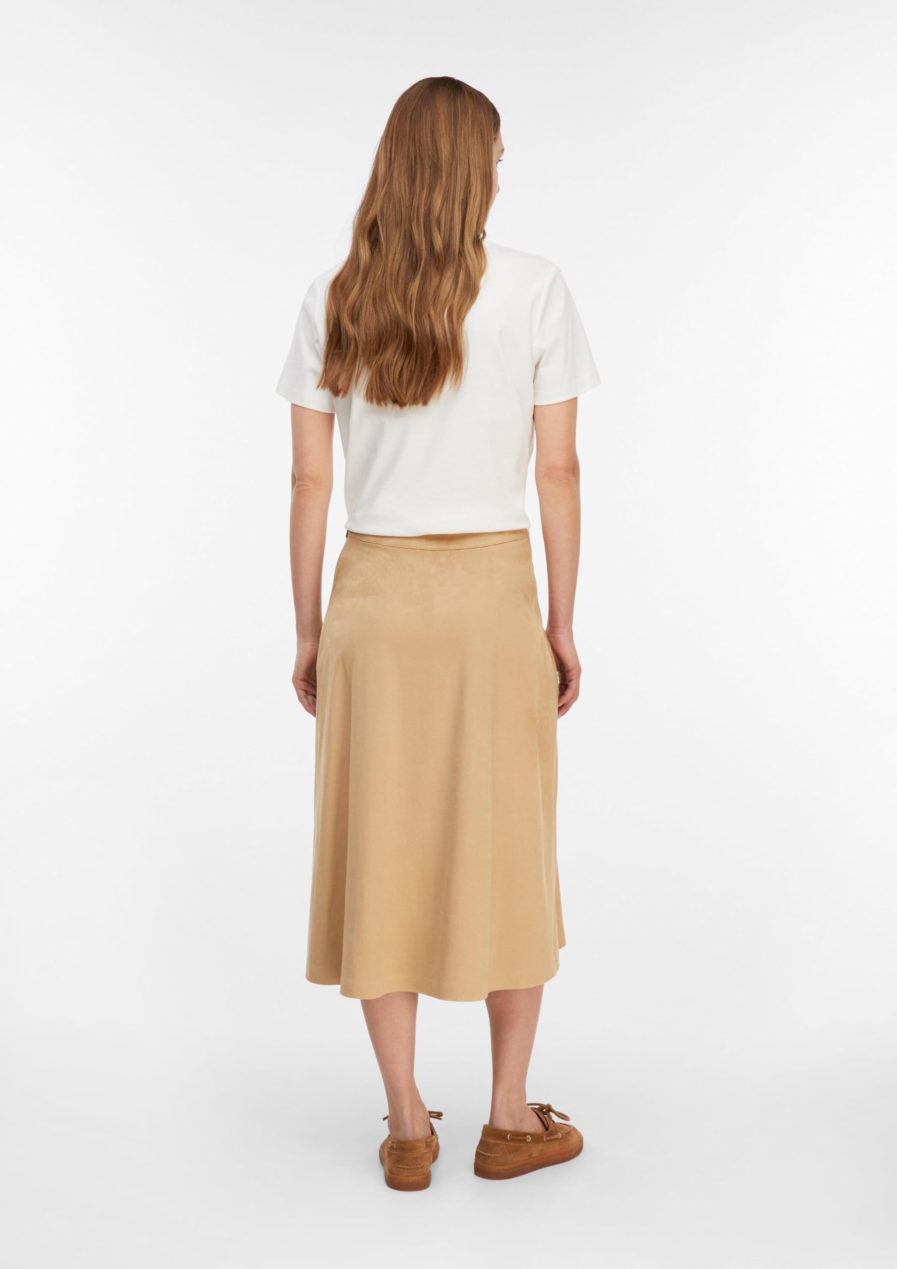 comma-midirock-a-shape-gr-36-veloursleder-optik image 8