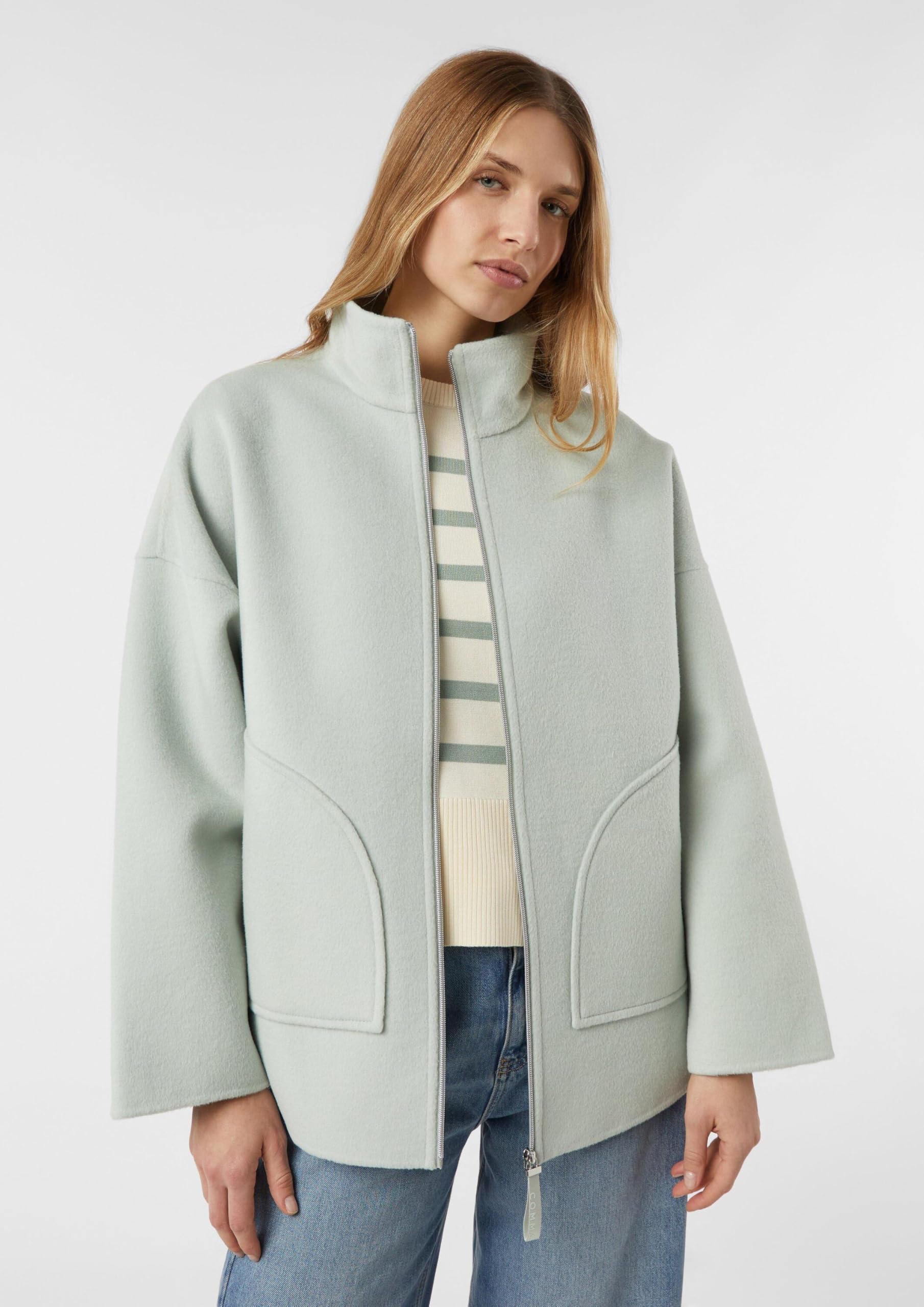 comma-oversize-doubleface-cape-mantel-l-helles-t-rkis image 7