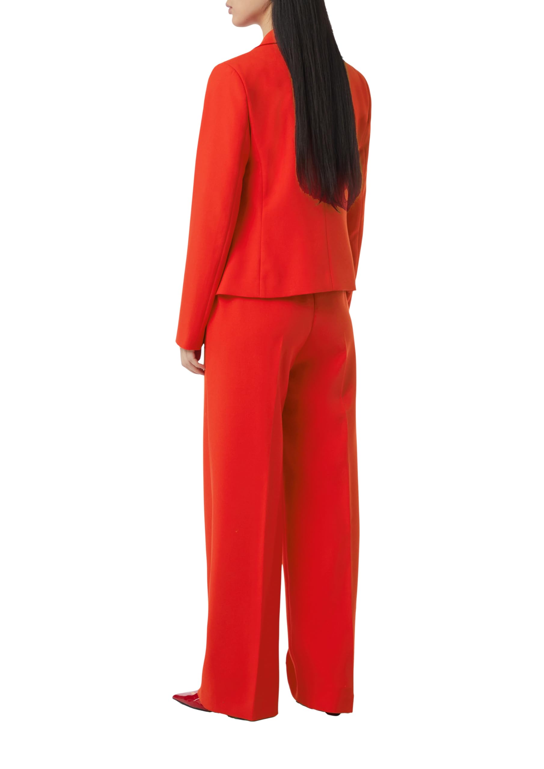 comma-taillierter-blazer-mit-pattentaschen-blazer-gr-36-business image 2