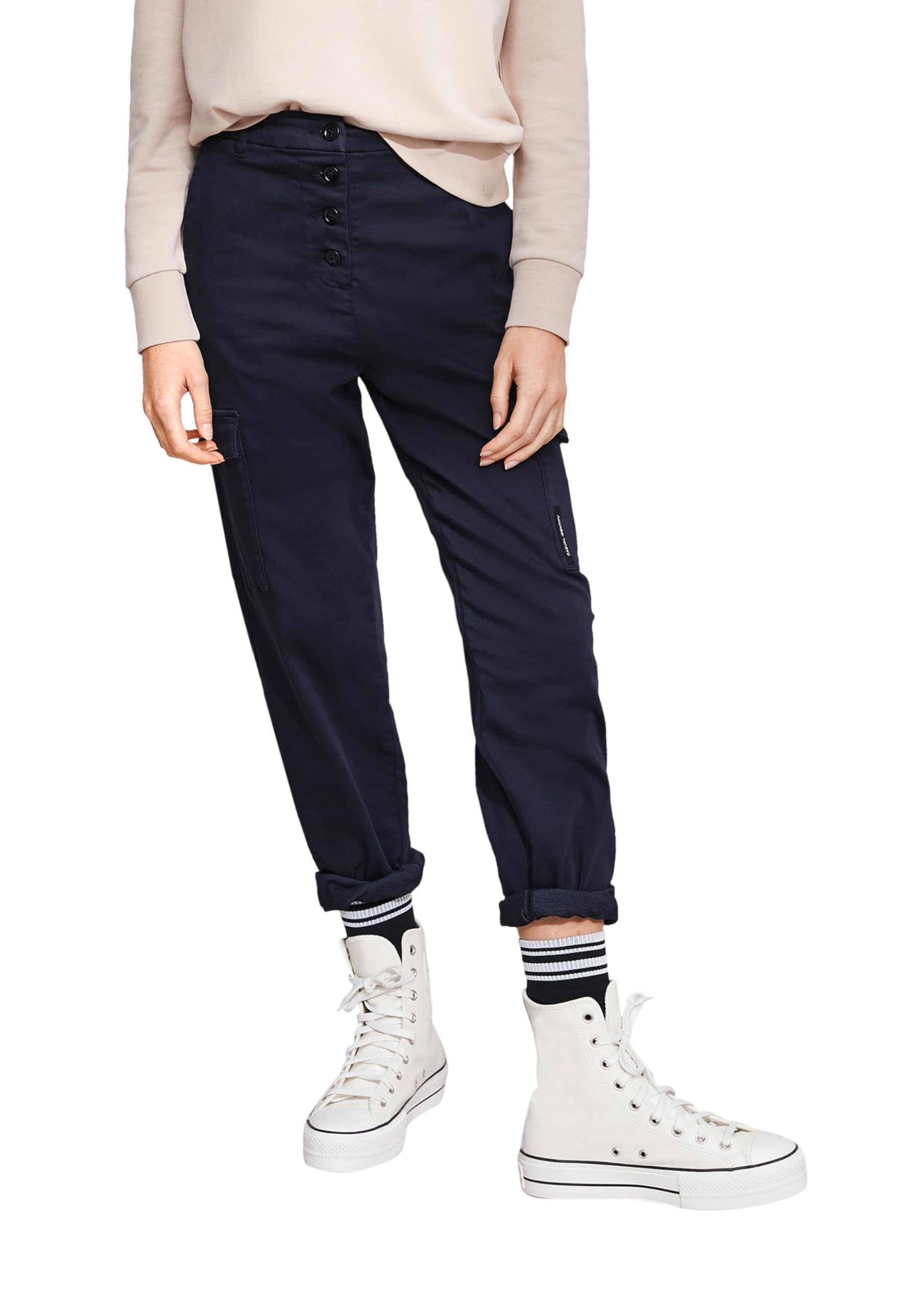 comma-ci-freizeithose-damen-jeans-hellblau-54z2-bootcut image 7