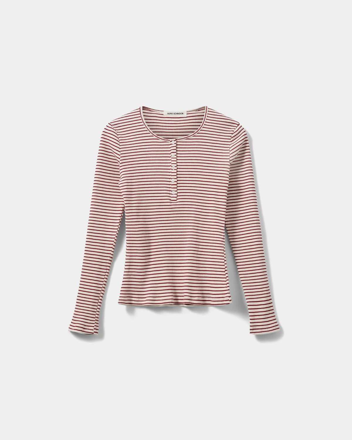 sofie-schnoor-women-paxsw-langarmshirt-rot-gestreift-bio image 1