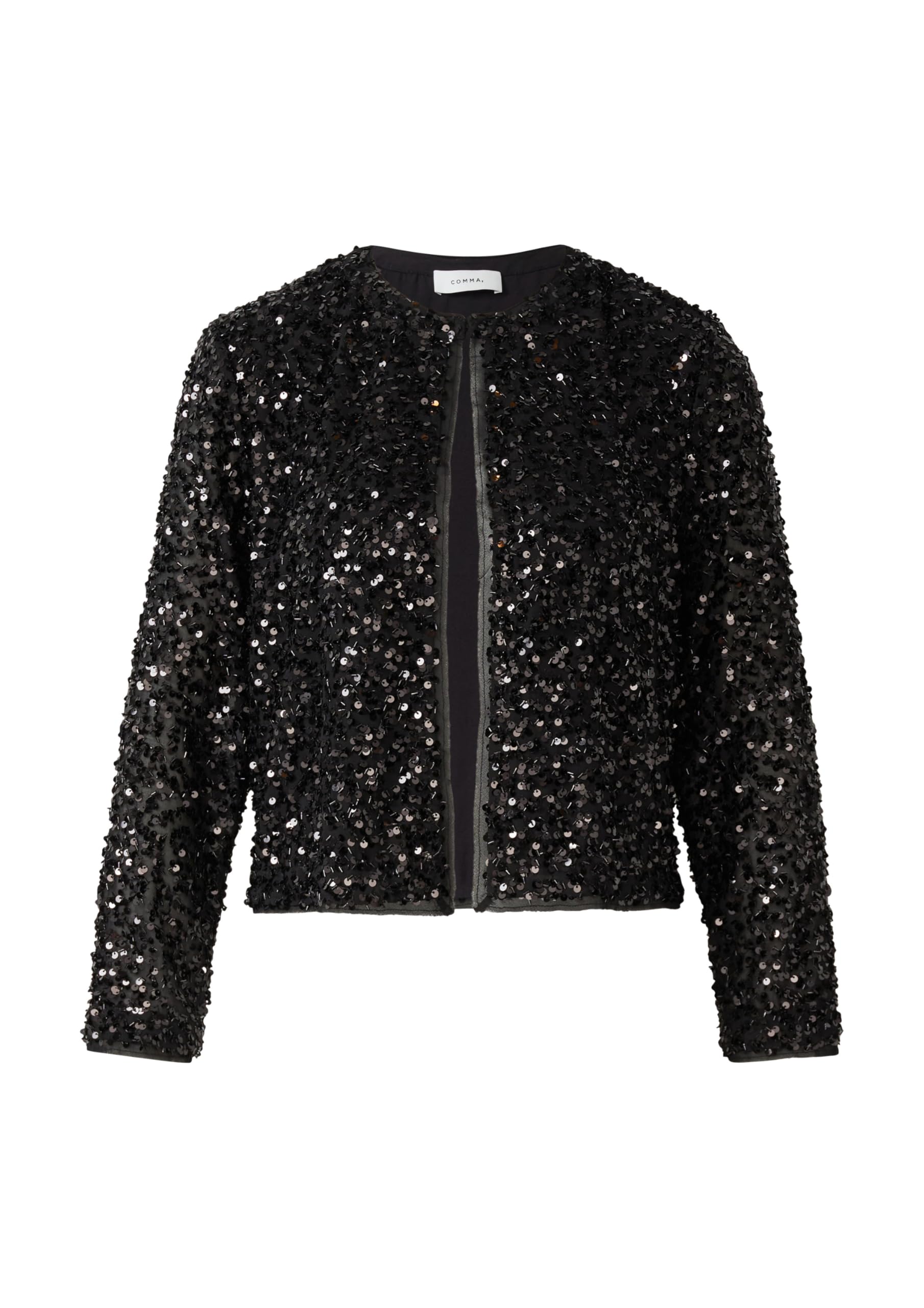 comma-jackets-blusenjacke-mit-pailletten-damen image 3