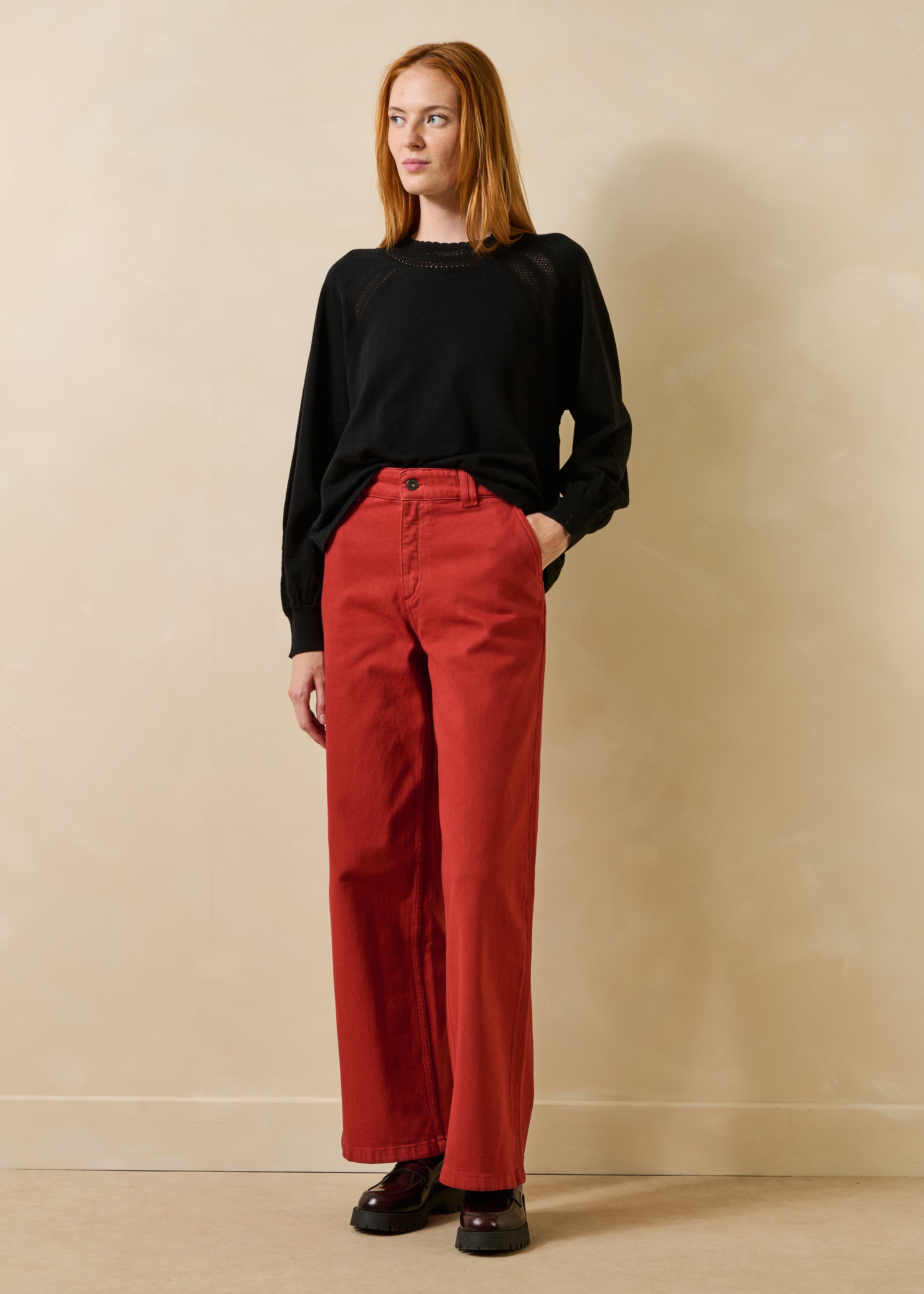 la-f-e-marabout-e-gaston-pullover-schwarz-wolle-gr-s image 2