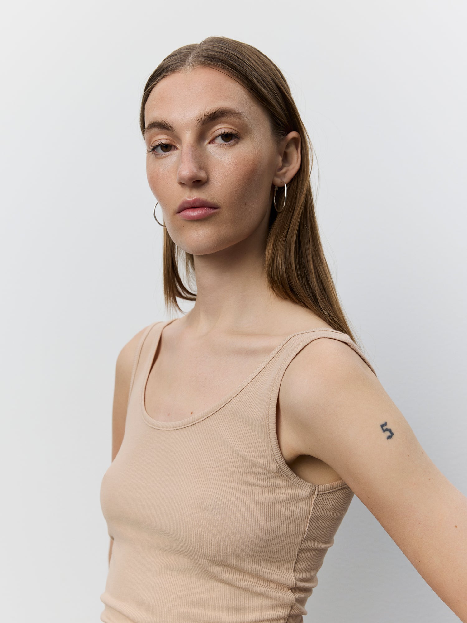 sofie-schnoor-women-snos249-top-beige-m-viskose-slimfit image 5