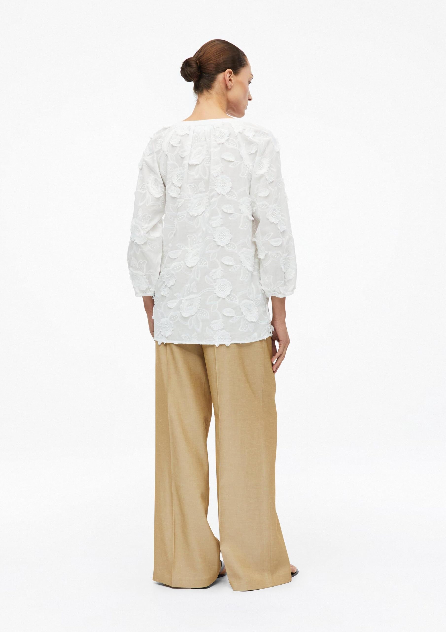 comma-tunika-bluse-baumwoll-voile-3-4-arm-gr-34 image 7