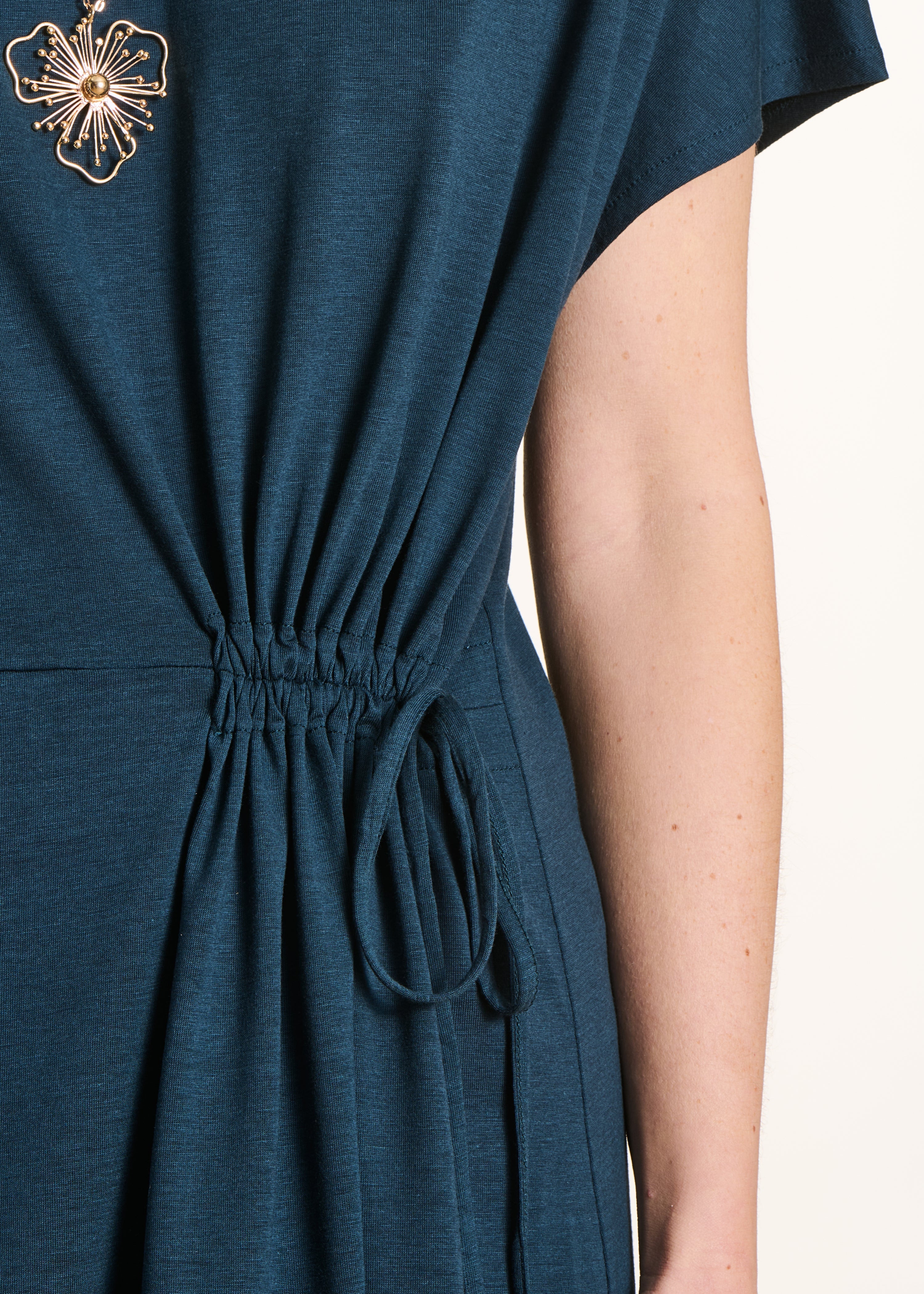 la-f-e-marabout-e-flerry-kleid-petrol-kurz-gr-e-m image 5
