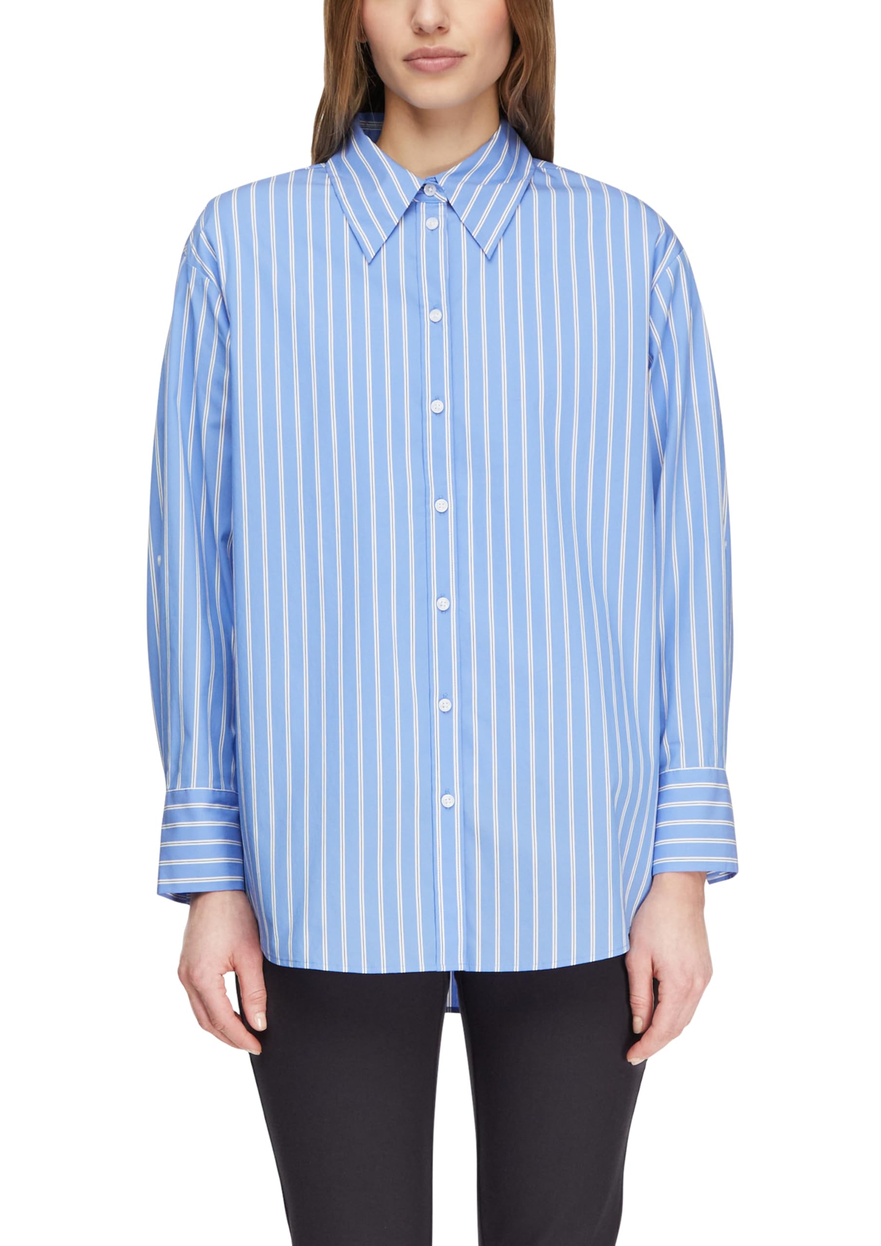 comma-oversize-bluse-popeline-gr-44-wei-bluse image 1