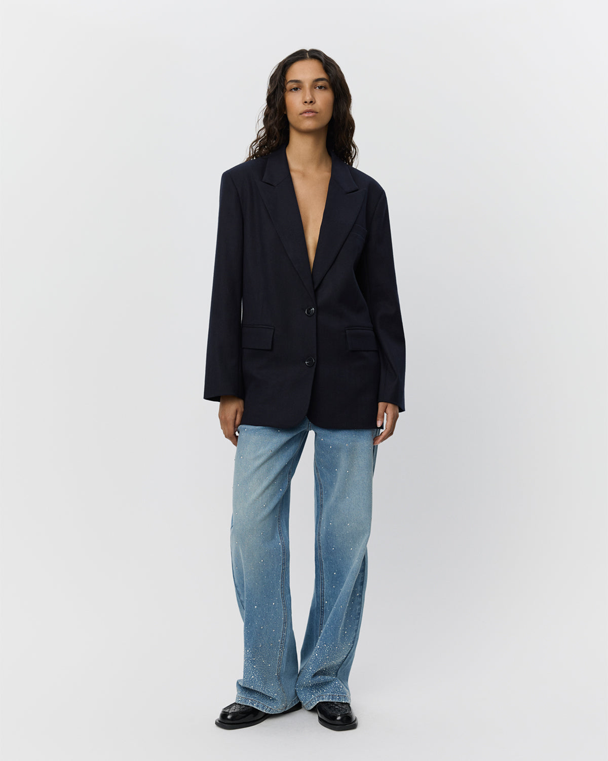 sofie-schnoor-women-lovellesw-blazer-navy-gestreift image 2