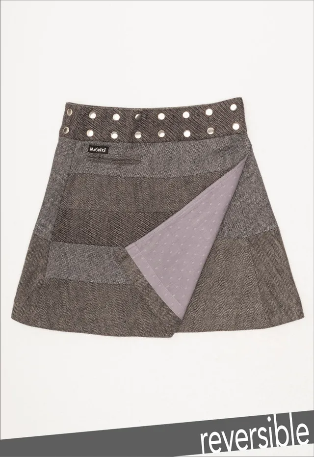 moshiki-hot-cookie-30-wickelrock-tweed-48-cm-wendbar image 1