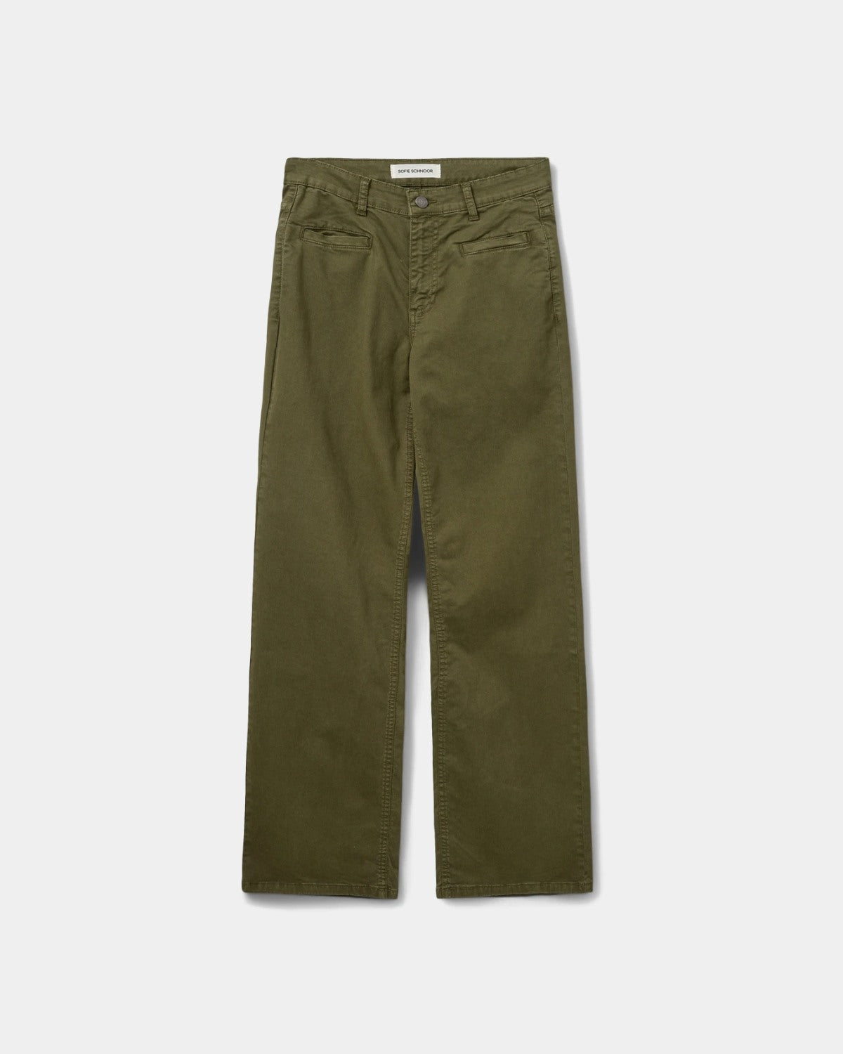 sofie-schnoor-women-santiagosw-jeans-straight-khaki-army image 1