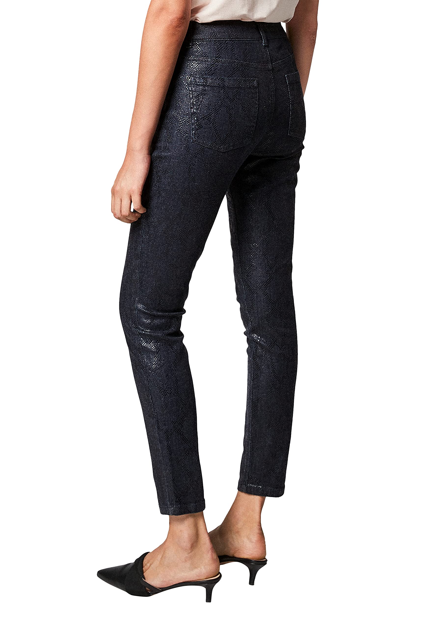 comma-jeans-snake-damenjeans-animal-muster-schmal image 7