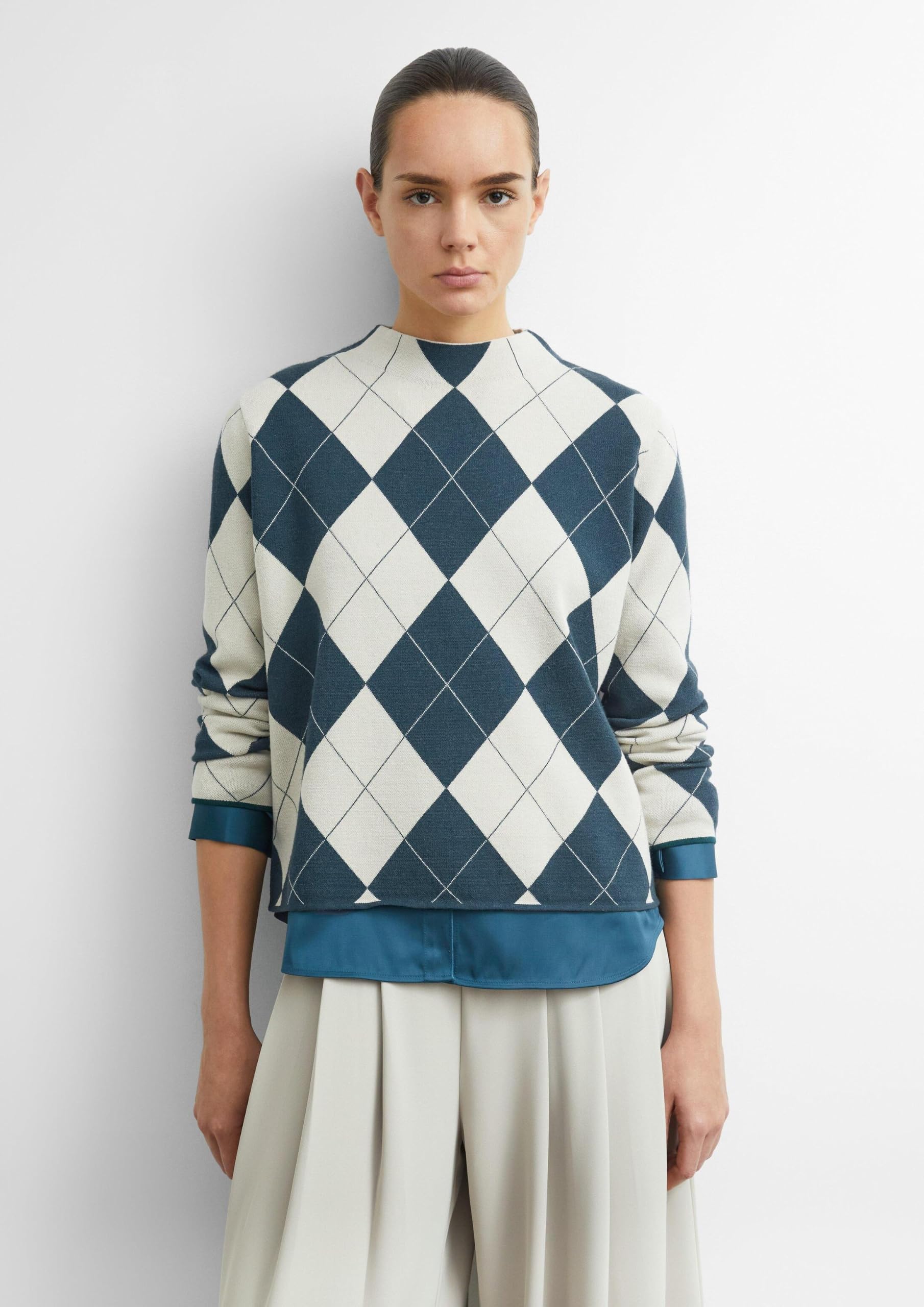 comma-knitwear-strickpullover-animal-jacquard-gr-38 image 3