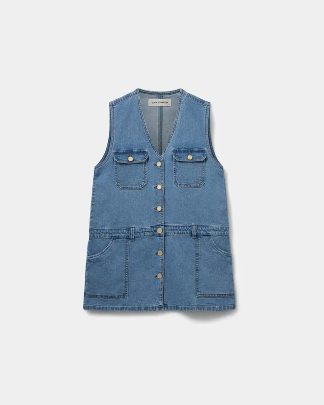 sofie-schnoor-women-albertine-denim-minikleid-denimblau image 1