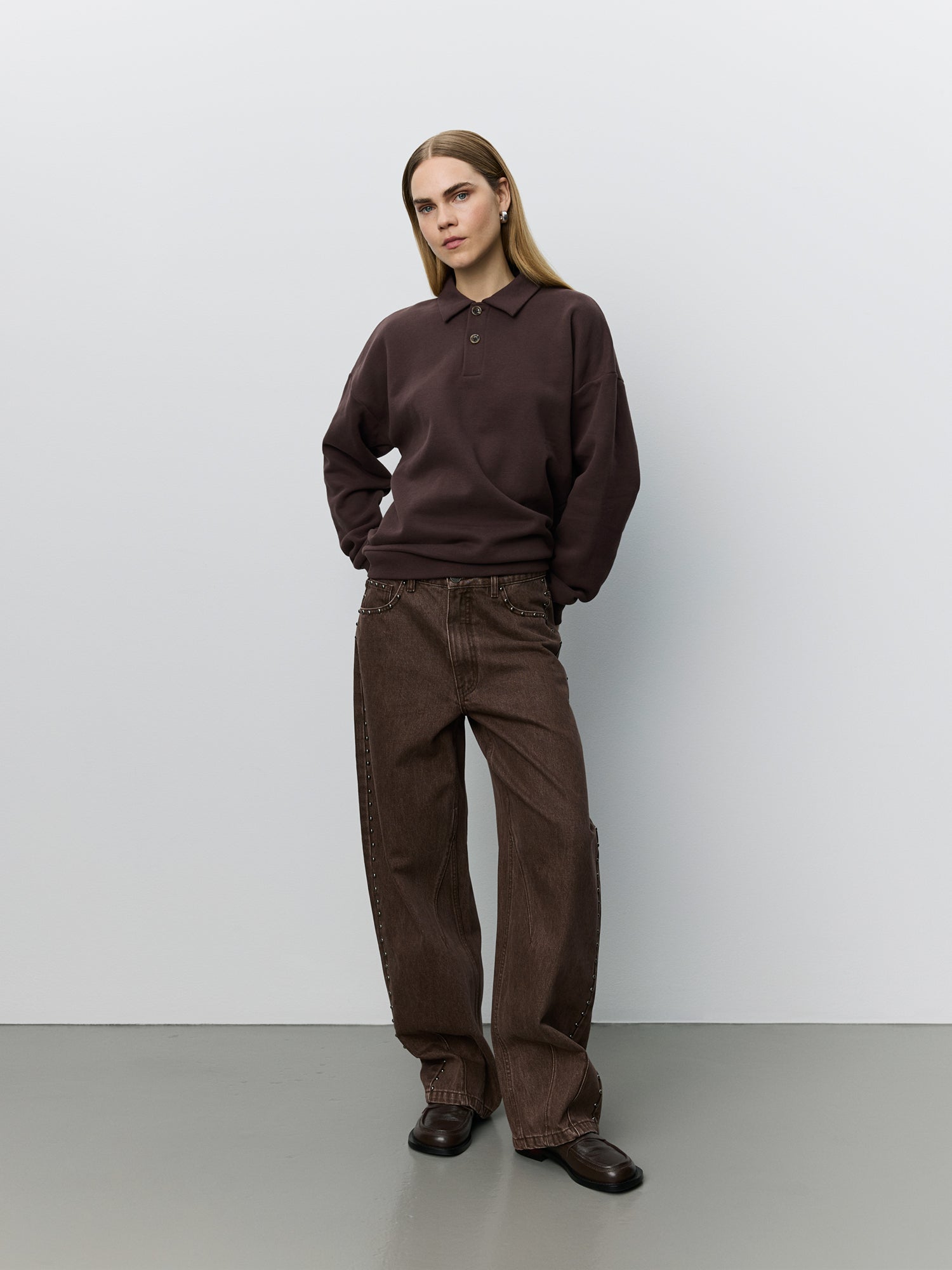 sofie-schnoor-women-havanasw-jeans-mittelbraun-barrel-fit image 2
