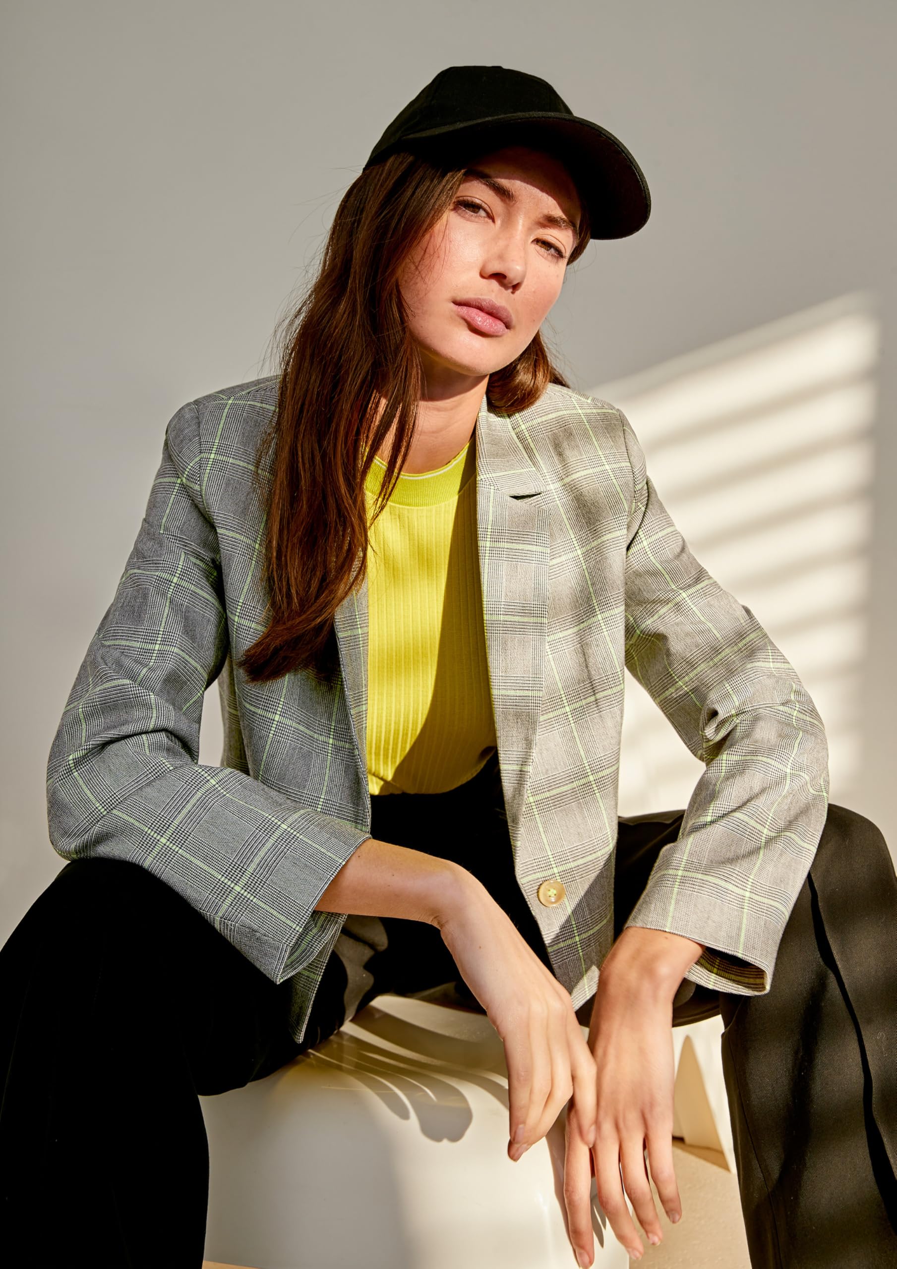 comma-blazers-damen-blazer-gr-e-36-schiefergrau image 5