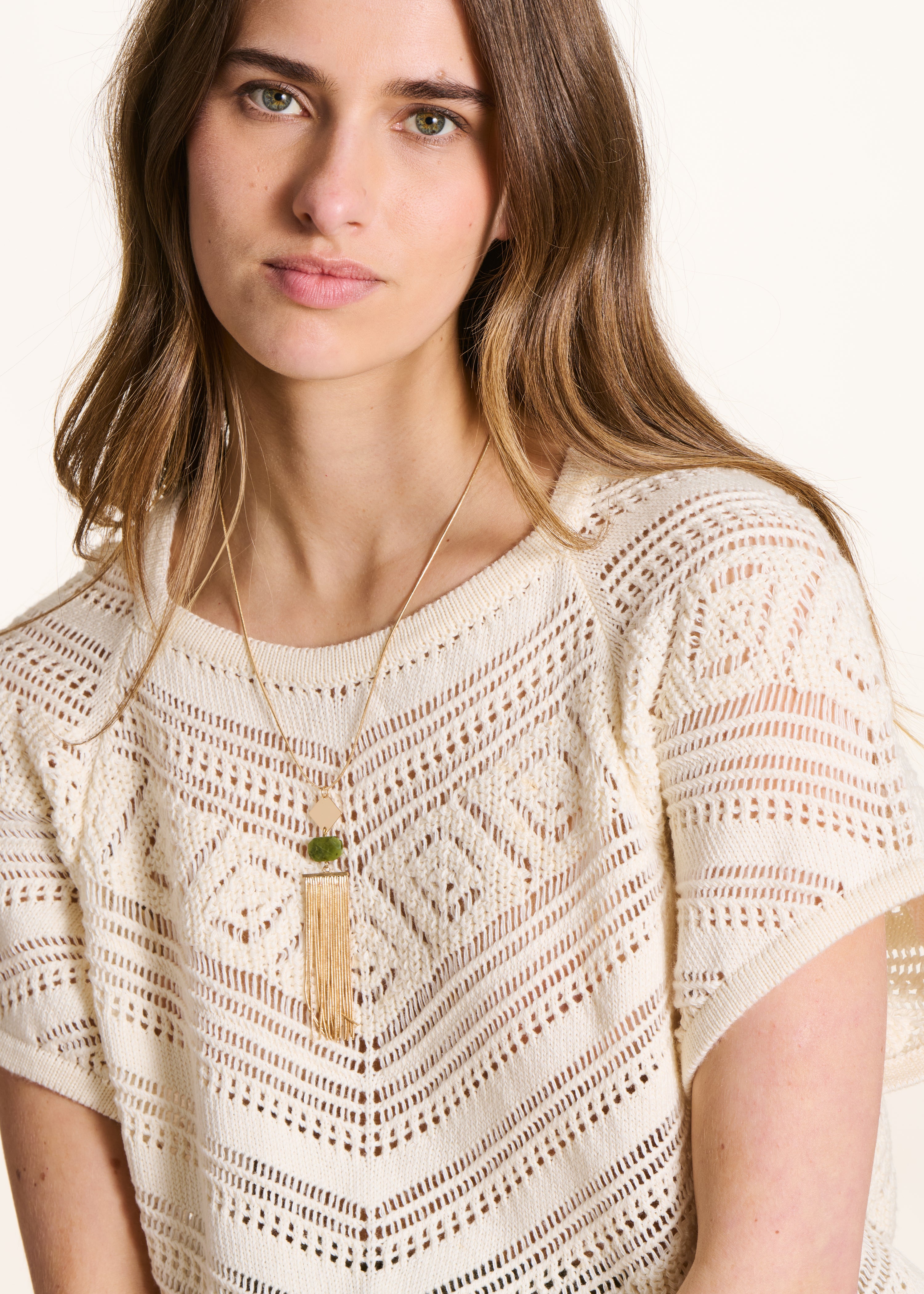 la-f-e-marabout-e-filia-pullover-lochstrick-ecru-damen image 5