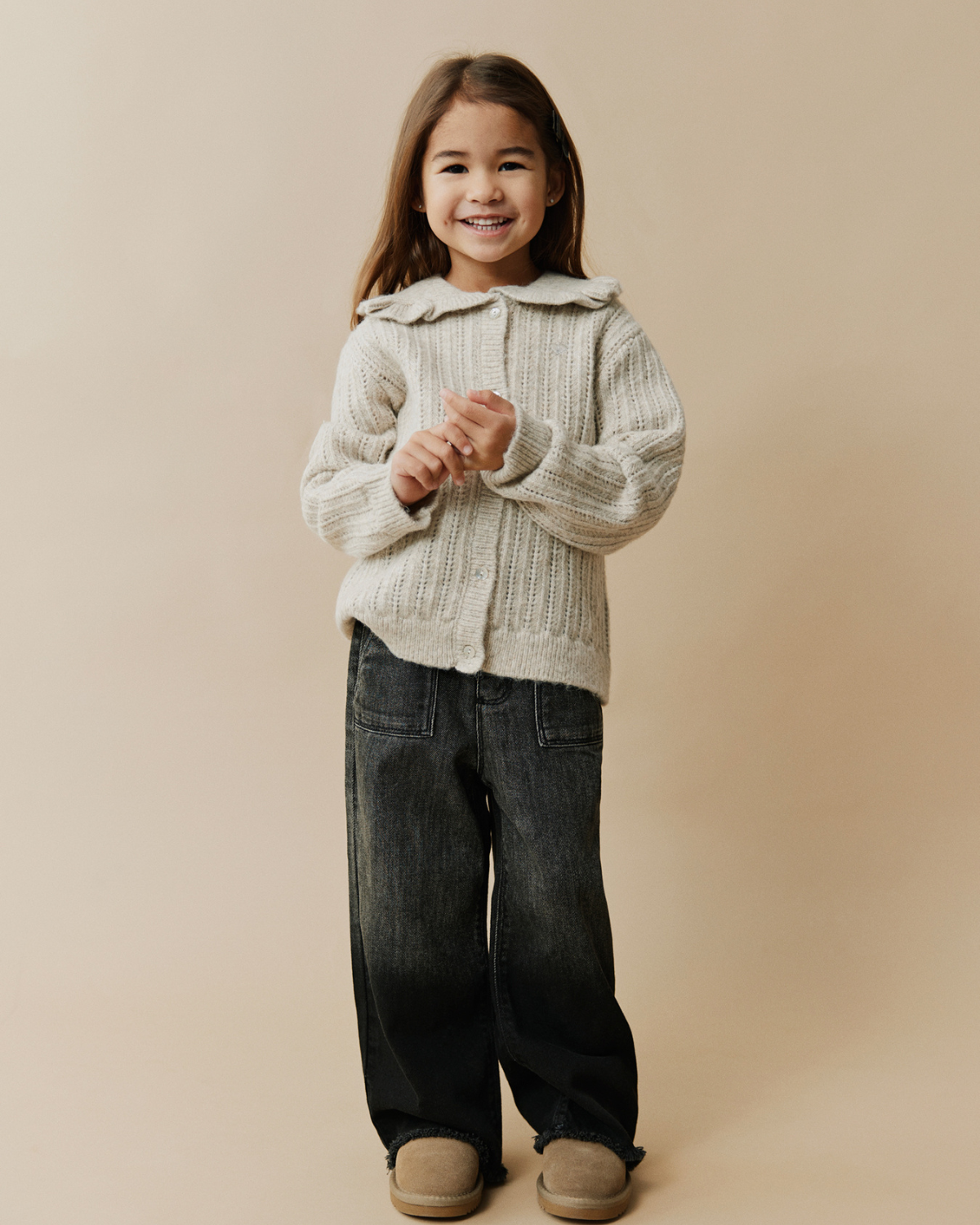 sofie-schnoor-hennysk-cardigan-p253405-ecru-melange image 4