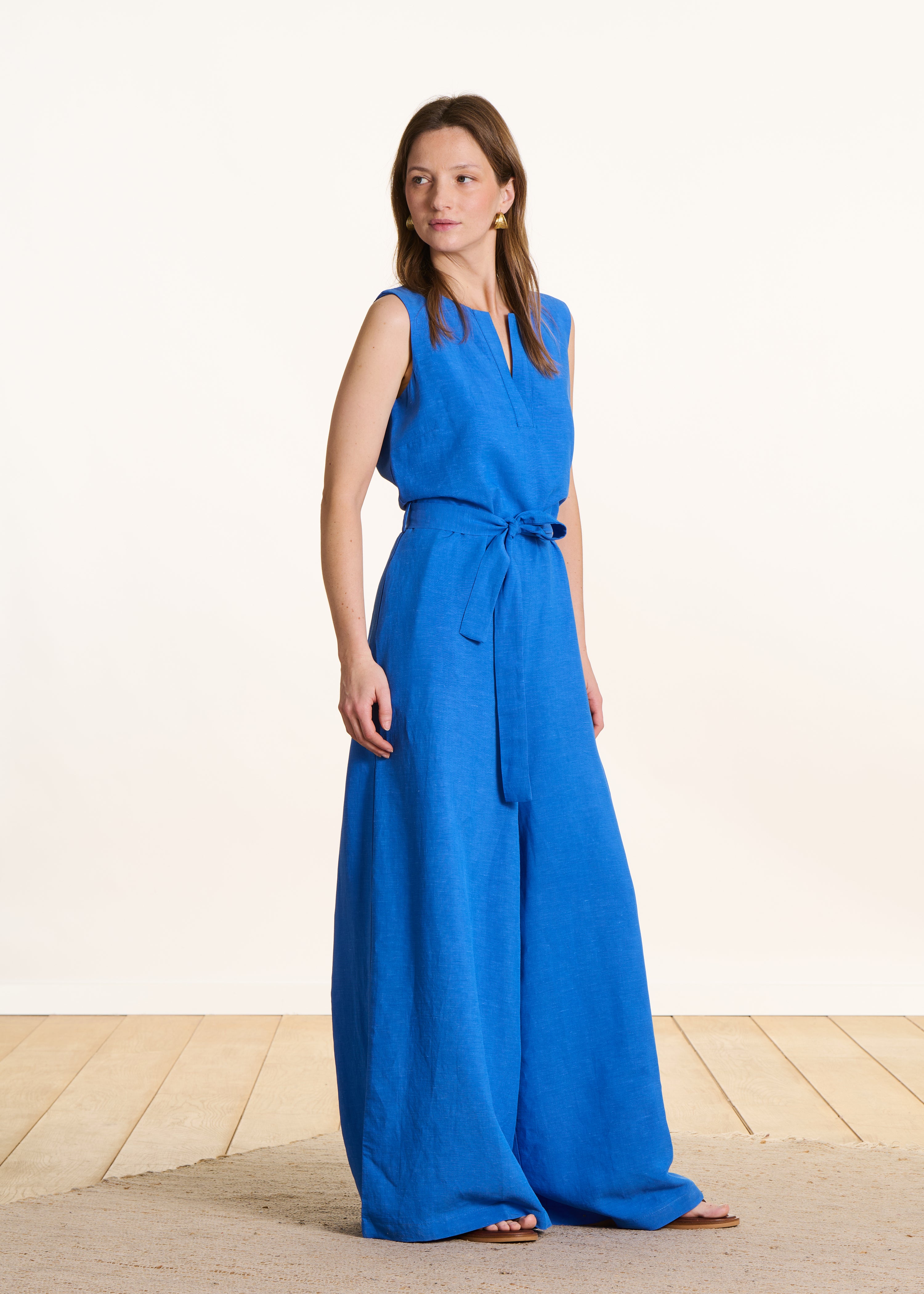 la-f-e-marabout-e-vlomee-overall-leinen-blau-gr-38 image 2