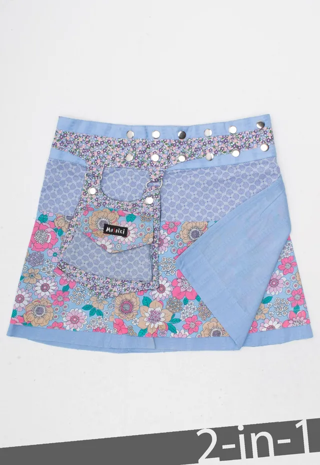 moshiki-hot-cookie-13-wickelrock-cotton-40-cm-patchwork-wendbar image 1