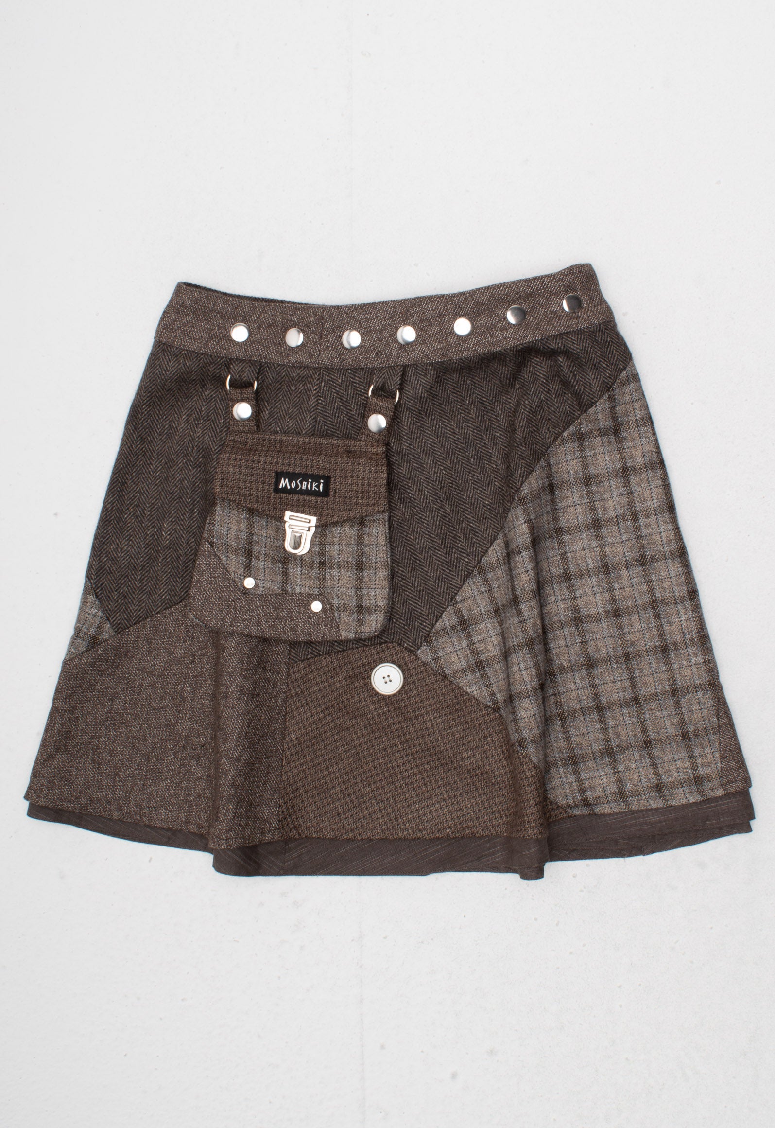 moshiki-hot-cookie-9-minirock-tweed-45-cm-mit-tasche image 1