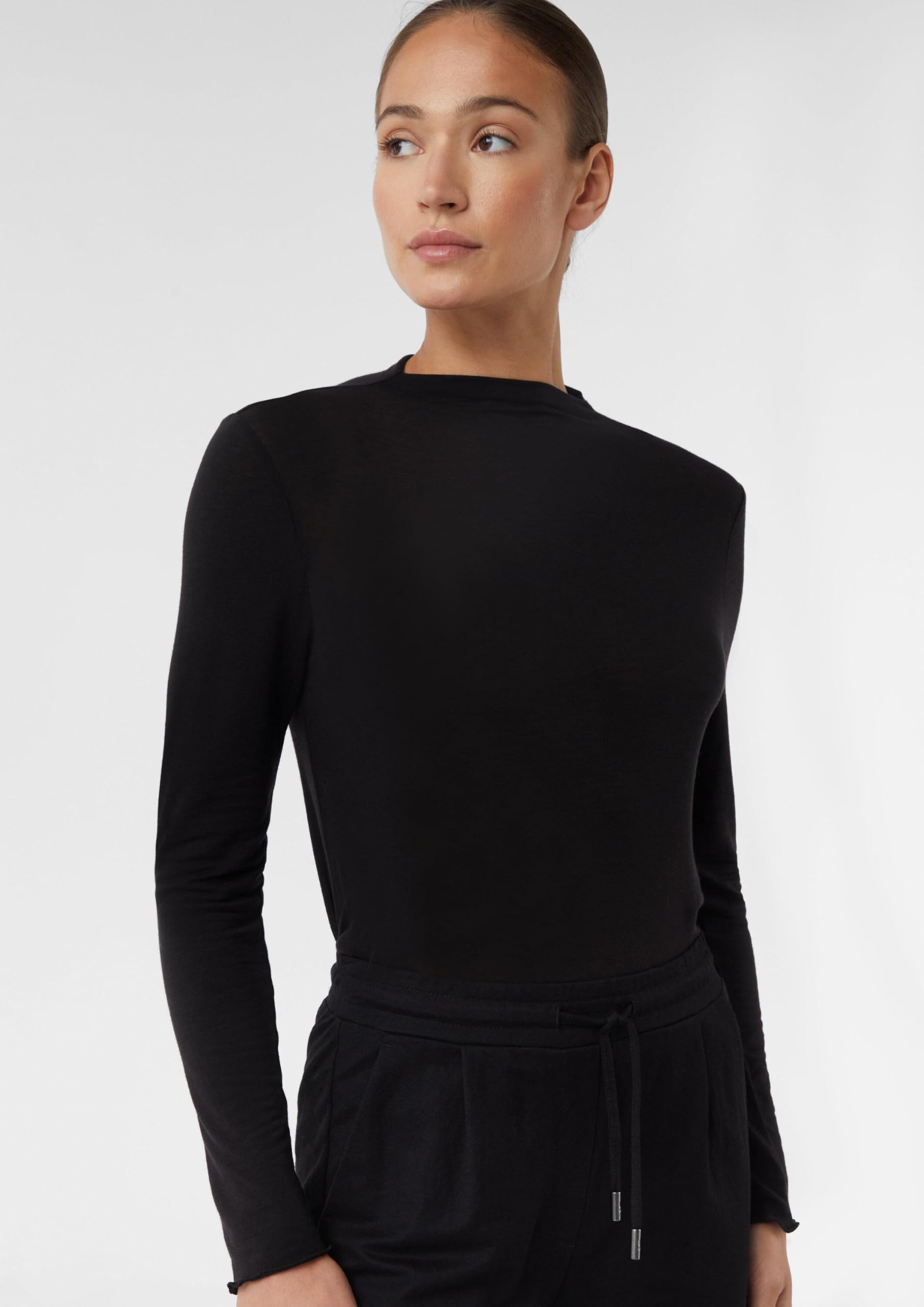 comma-longsleeve-slim-fit-schwarz-gr-44-stehkragen image 5
