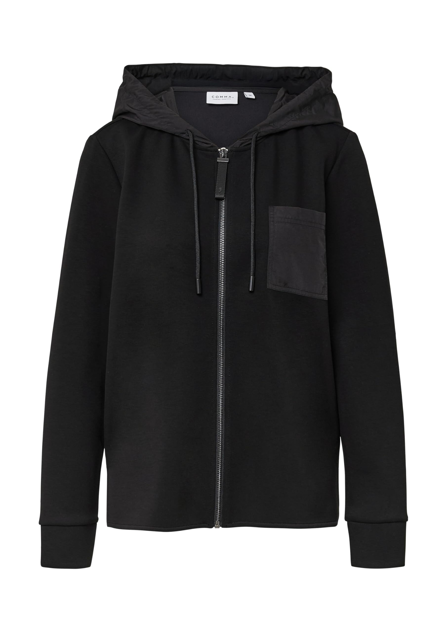 comma-2171146-sweatshirt-jacke-gr-e-40-mit-kapuze image 4