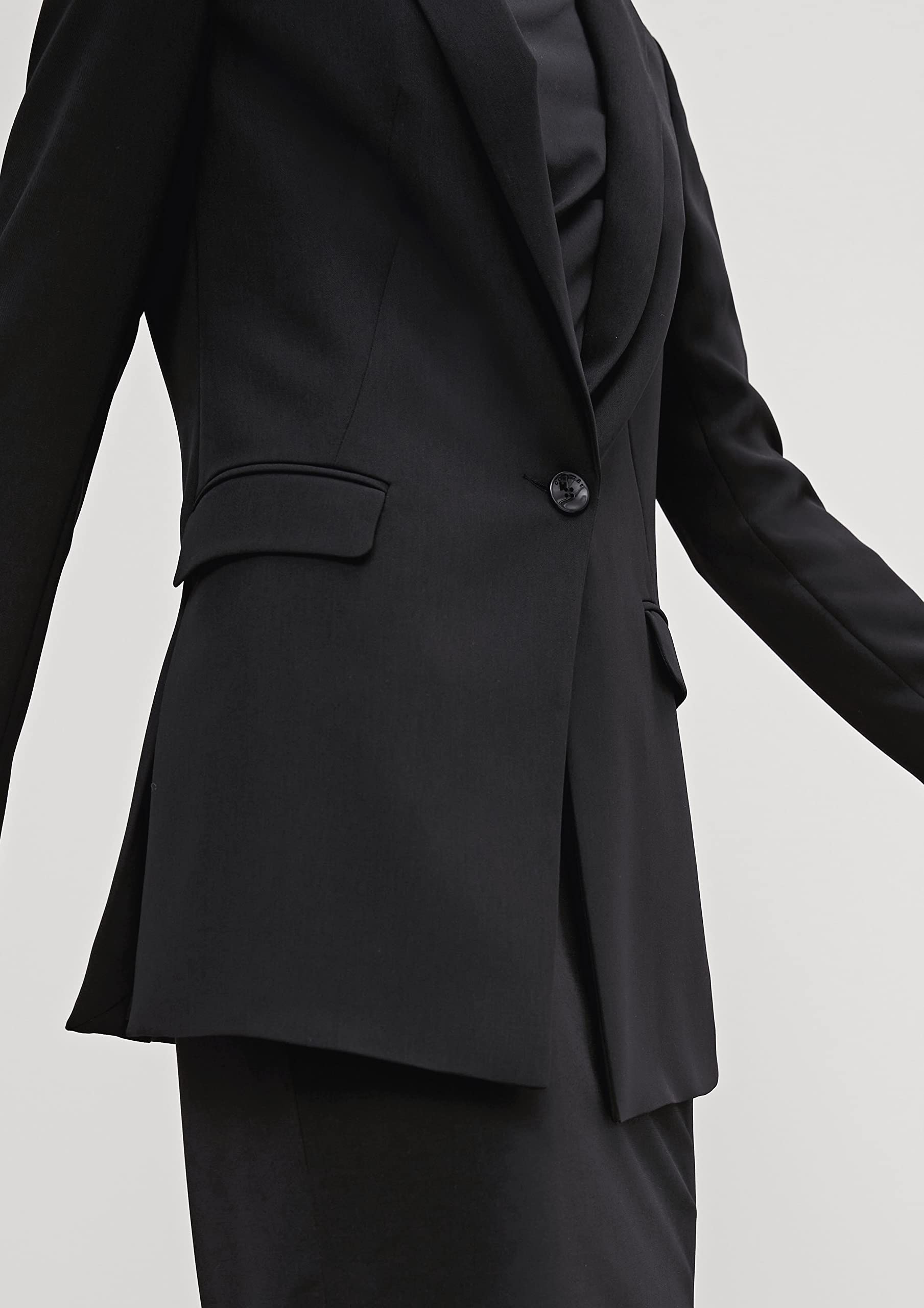 comma-blazers-business-blazer-twill-reverskragen-damen image 5
