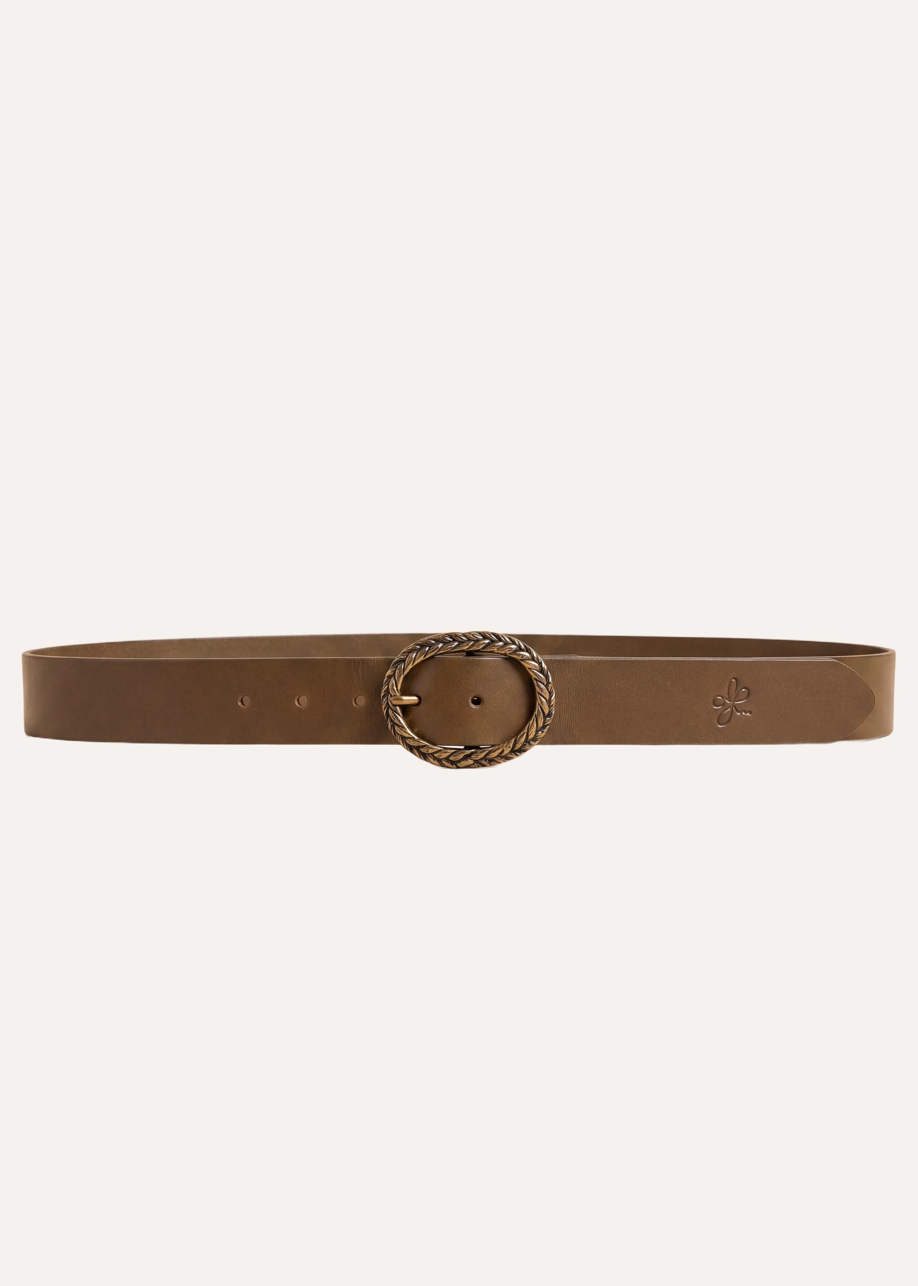 la-f-e-marabout-e-gruben-g-rtel-khaki-veloursleder image 4