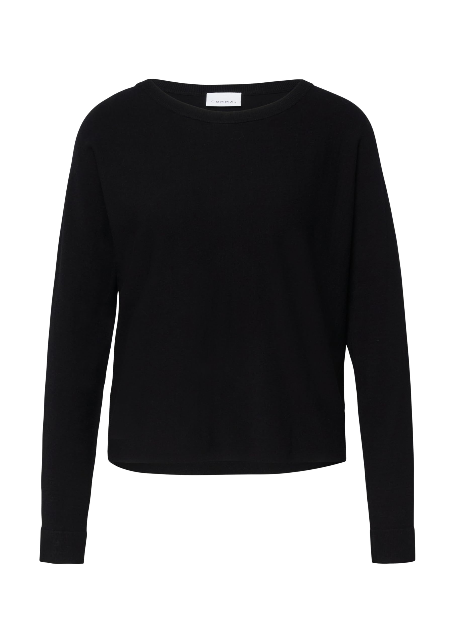 comma-strickpullover-gr-46-schwarz-feinstrick-regular image 3
