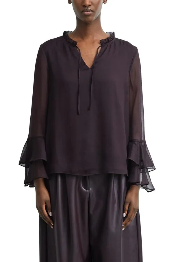 comma-blouses-2184969-bluse-lilac-gr-46-langarm image 1