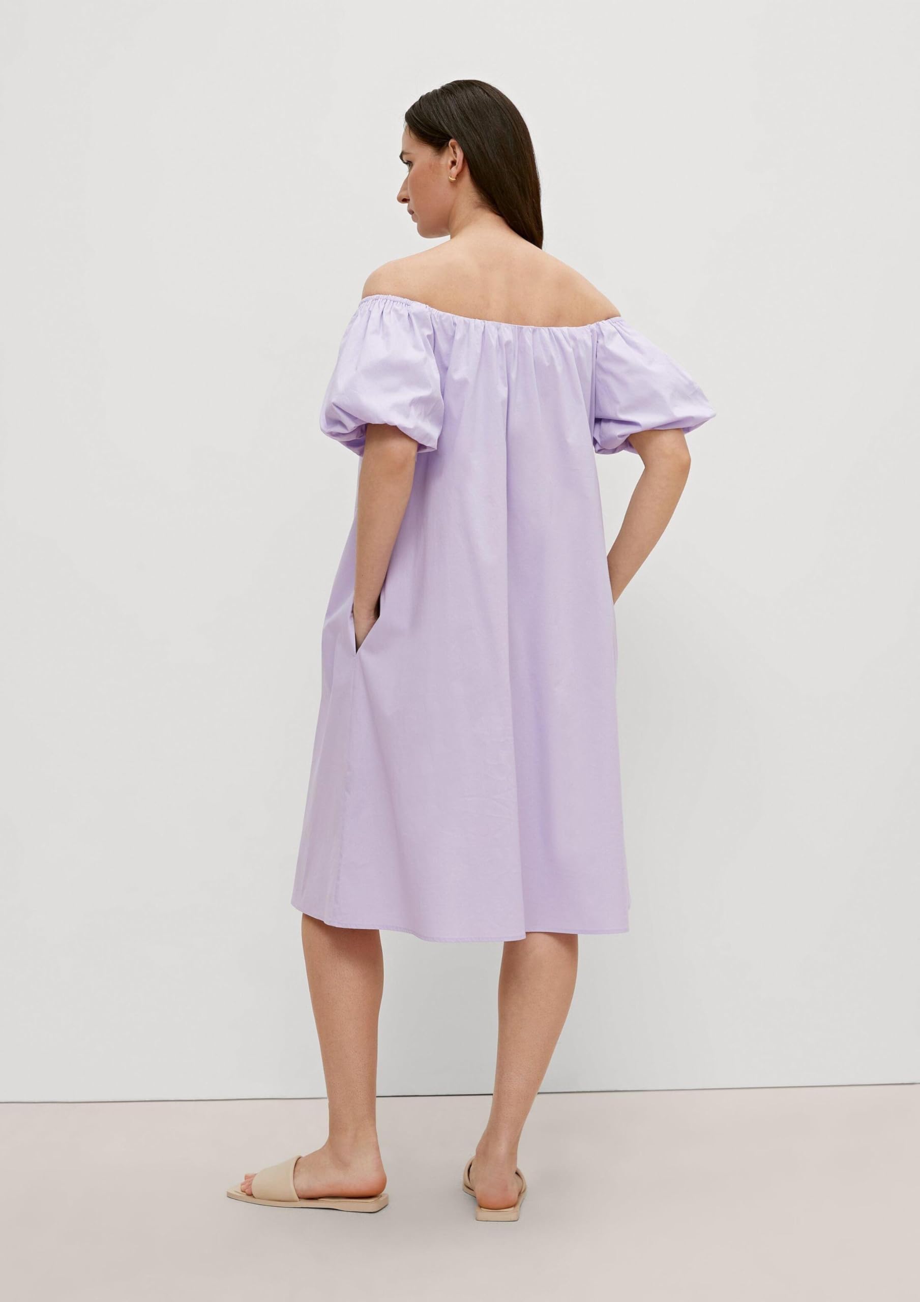 comma-kleid-mit-raffung-rosa-gr-e-40 image 7