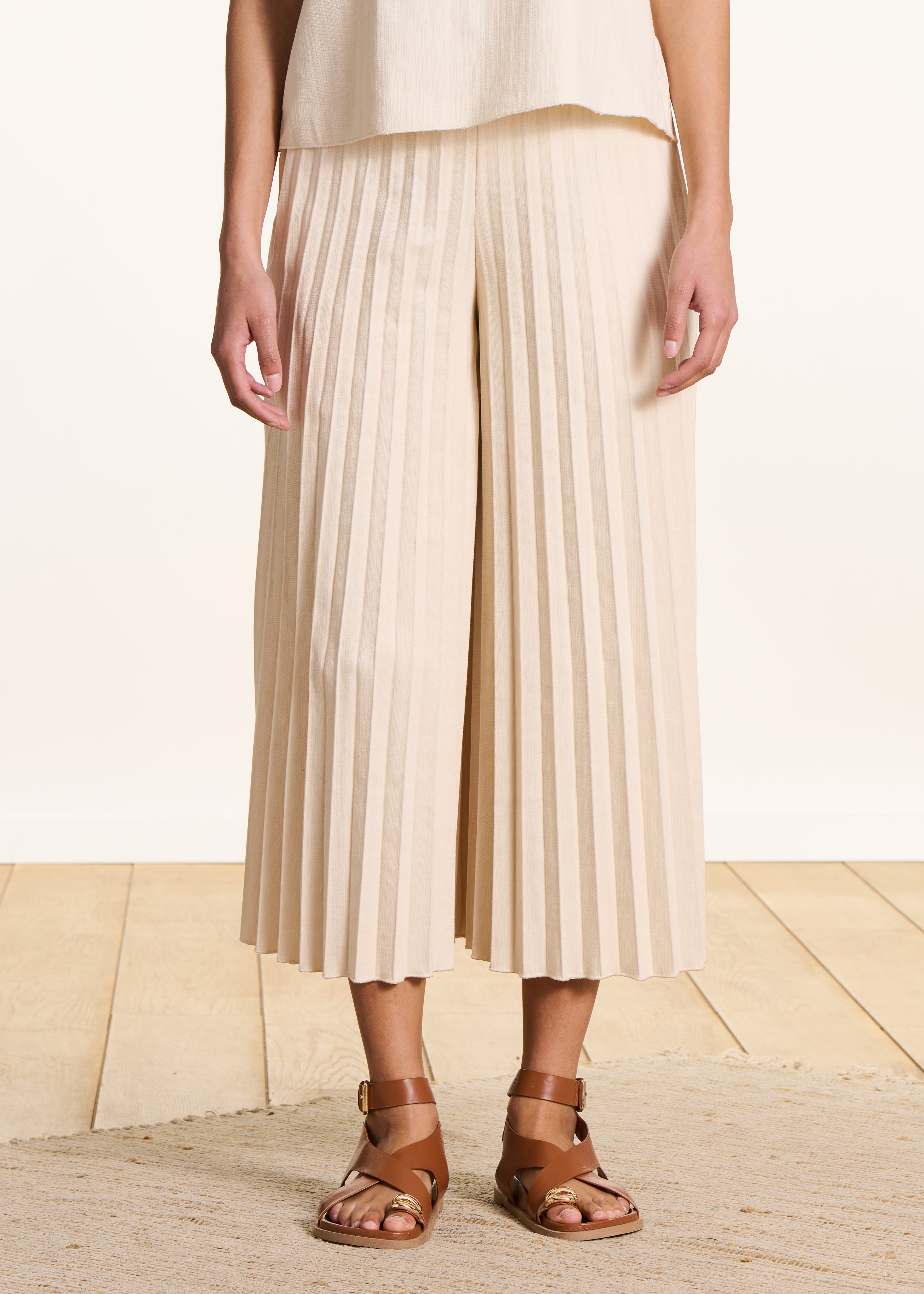 la-f-e-marabout-e-hose-denim-ecru-plissee-gummibund-7-8 image 2