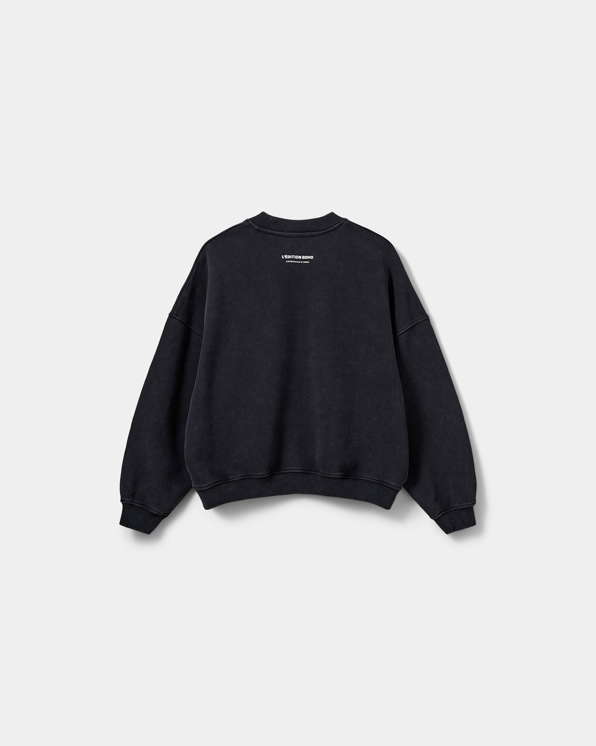 sofie-schnoor-women-paros-sweatshirt-washed-black-baumwolle image 7
