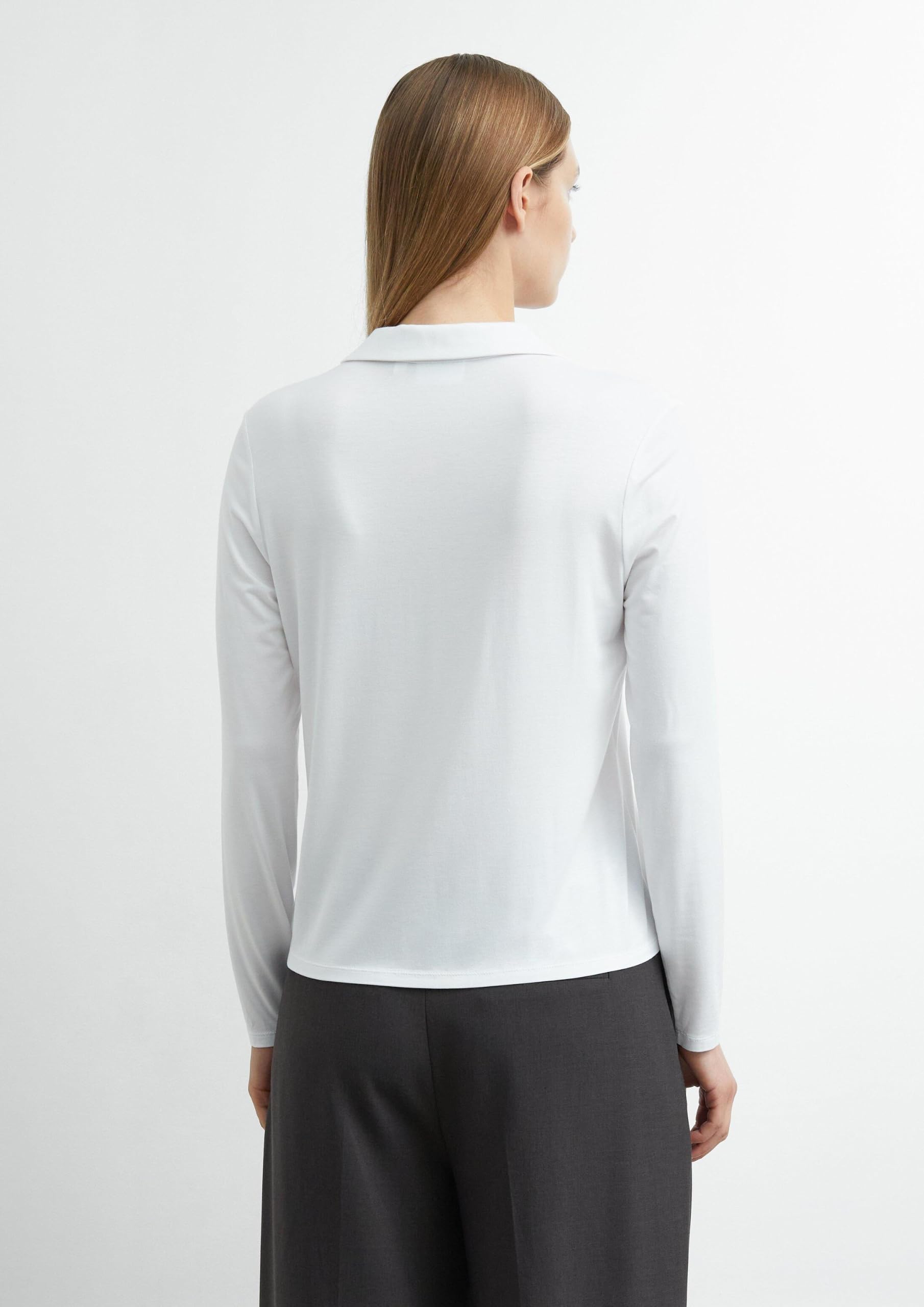 comma-jersey-bluse-hemdkragen-gr-34 image 7