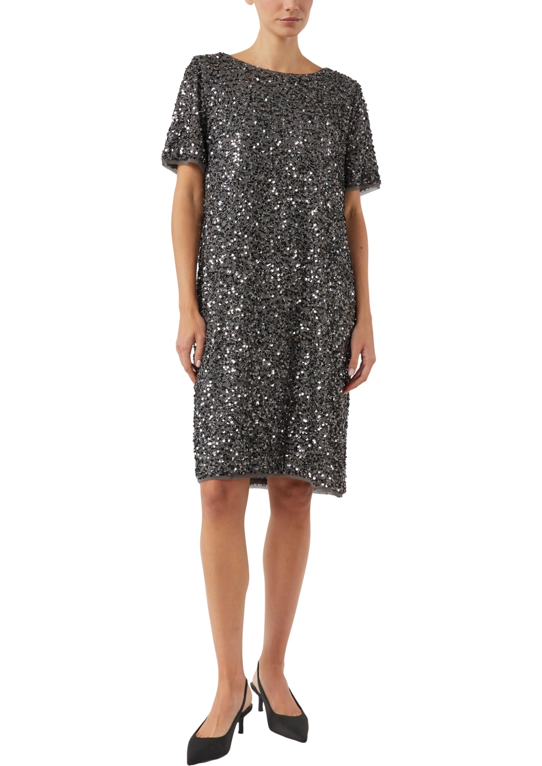 comma-paillettenkleid-kurz-allover-gr-e-36-glitzer image 1