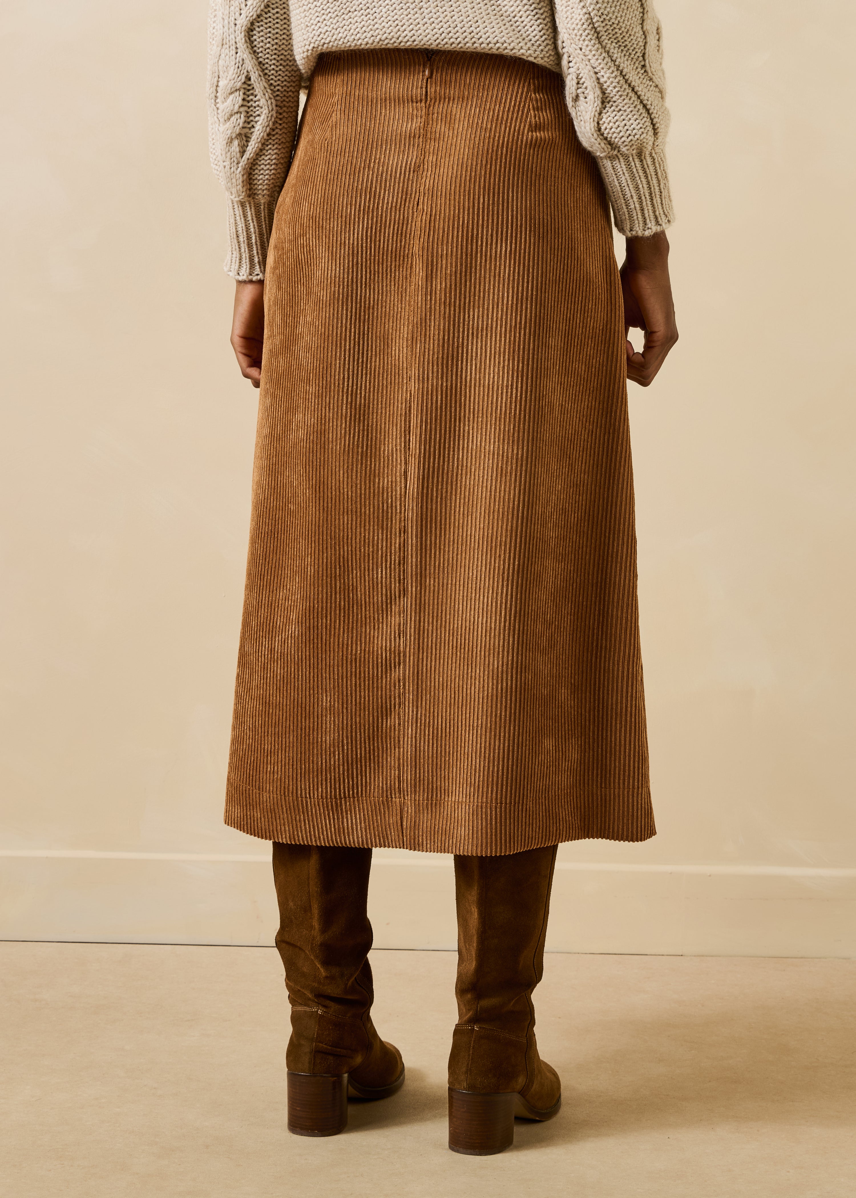 la-f-e-marabout-e-genaro-rock-camel-cord-midi-kellerfalten image 3
