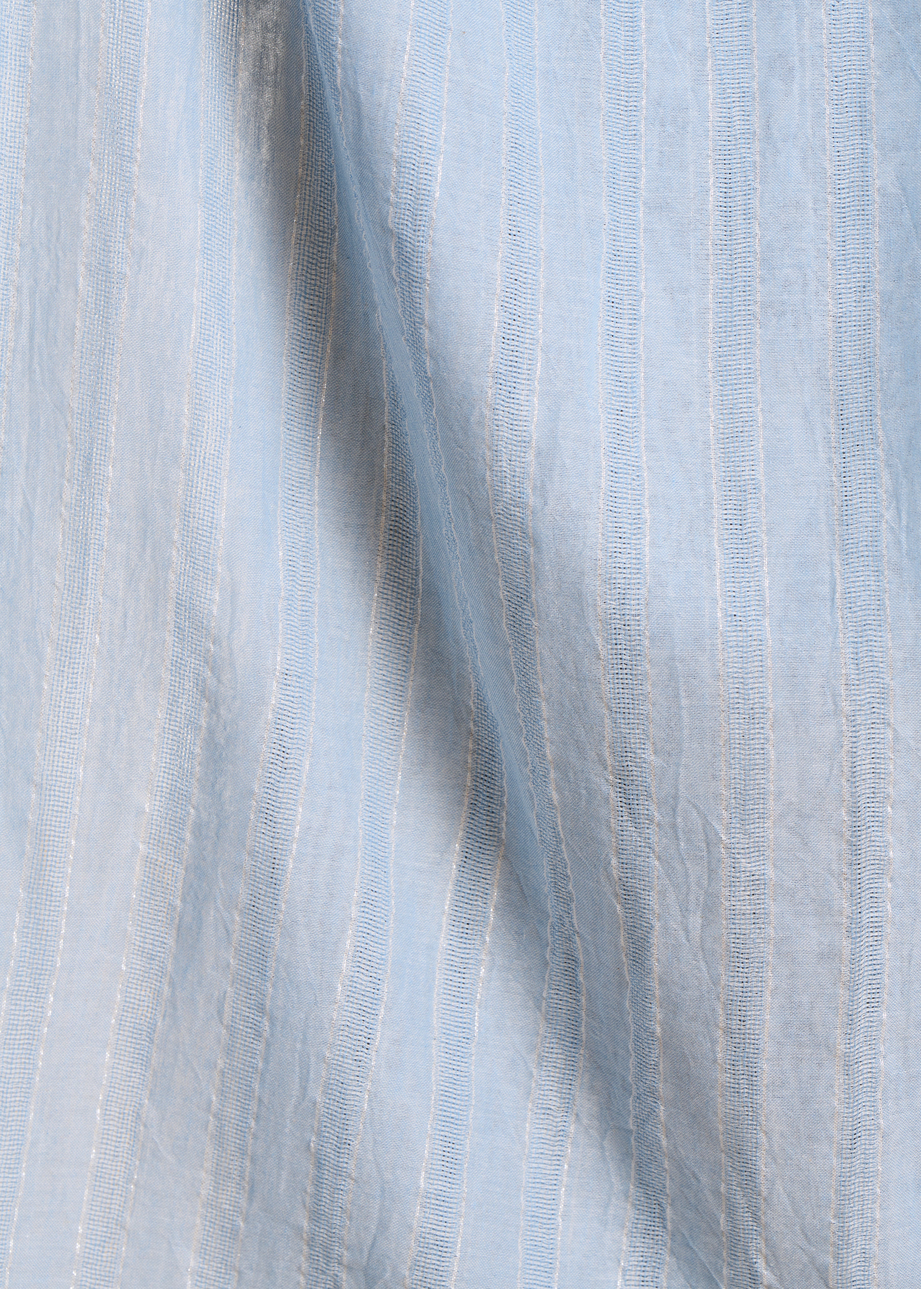 la-f-e-marabout-e-fario-schal-hellblau-gestreift-lurex image 2
