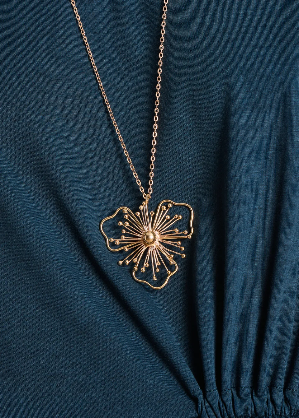 la-f-e-marabout-e-filiusa-halskette-gold-blume image 1