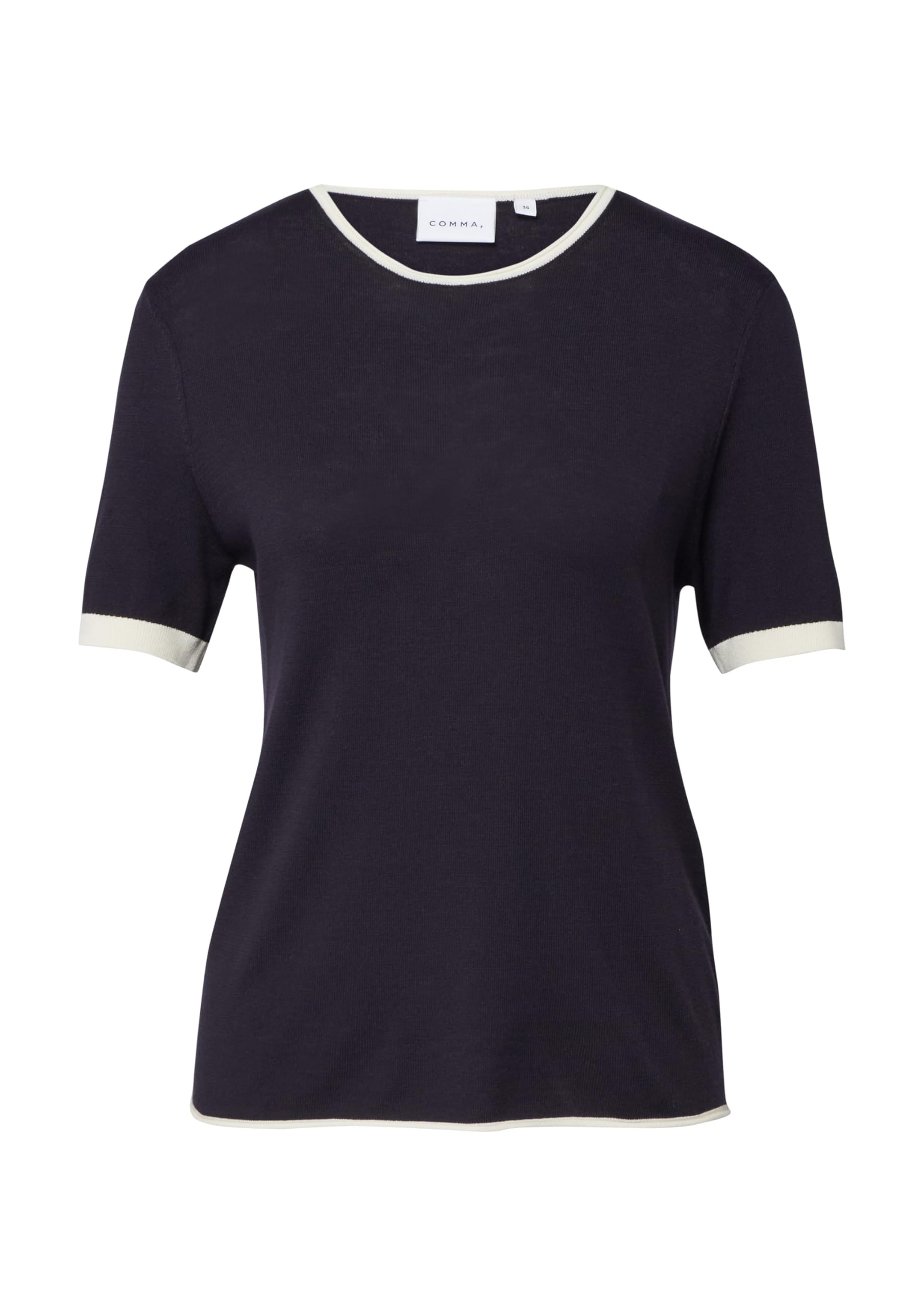 comma-2181557-pullover-damen-feinstrick-gr-38-kontrastrand image 4