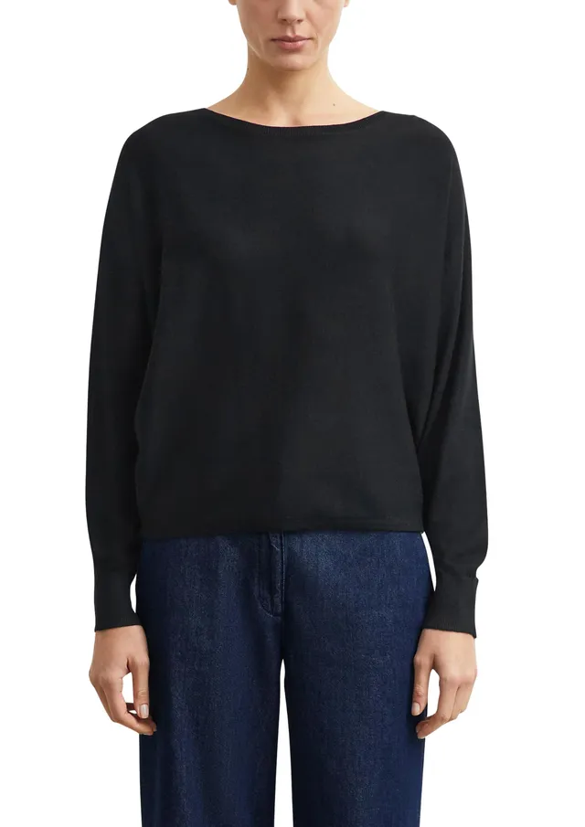 comma-strickpullover-feinstrick-u-boot-beige-relaxed-fit image 1