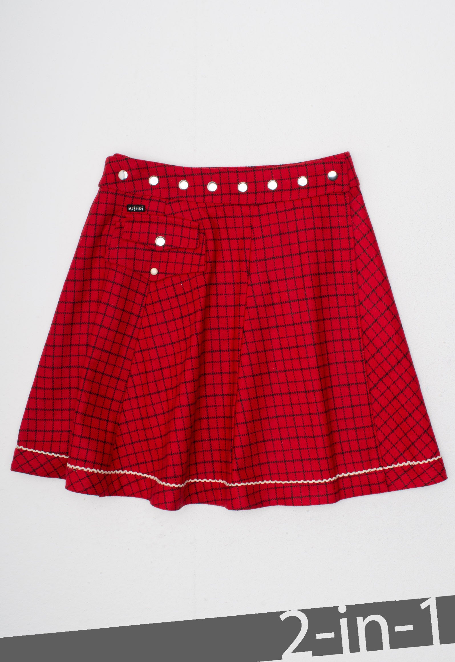moshiki-hot-cookie-70-wickelrock-tweed-50-cm-wendbar image 2