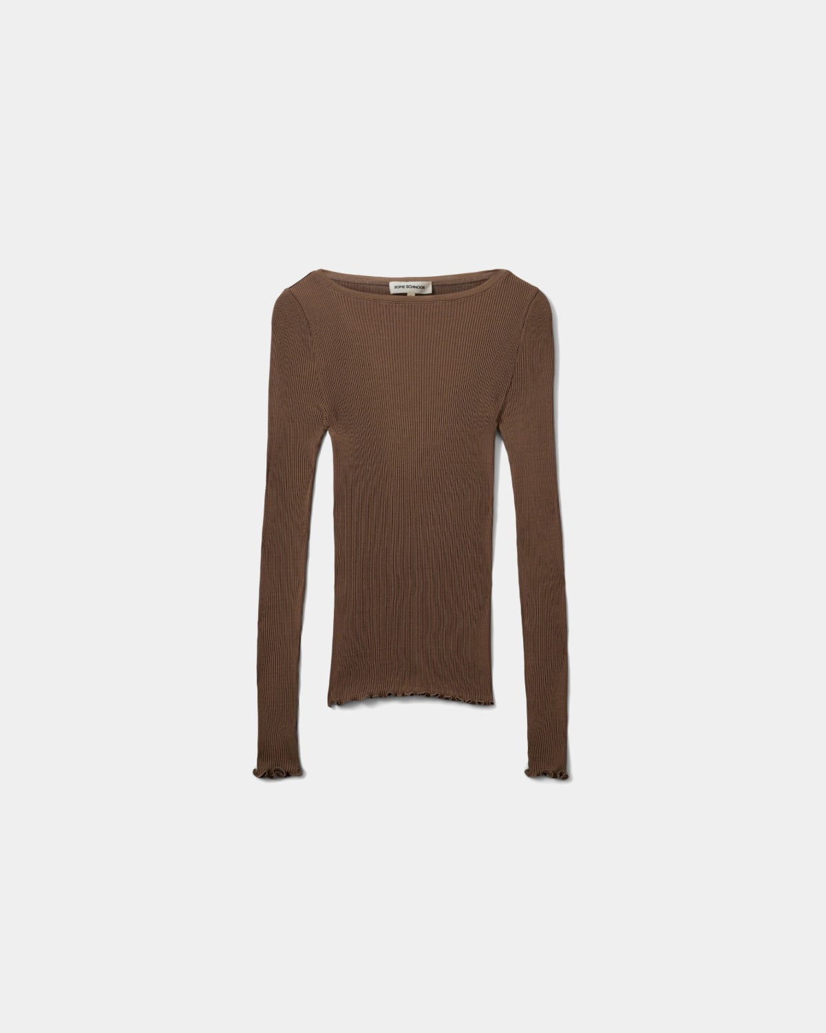 sofie-schnoor-women-irisasw-langarmshirt-seide-braun image 1